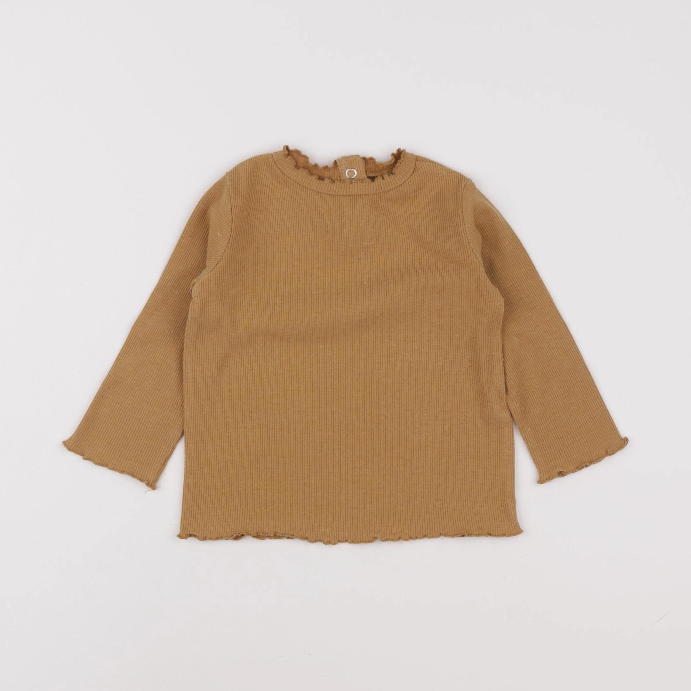Zara - tee-shirt jaune - 12/18 mois