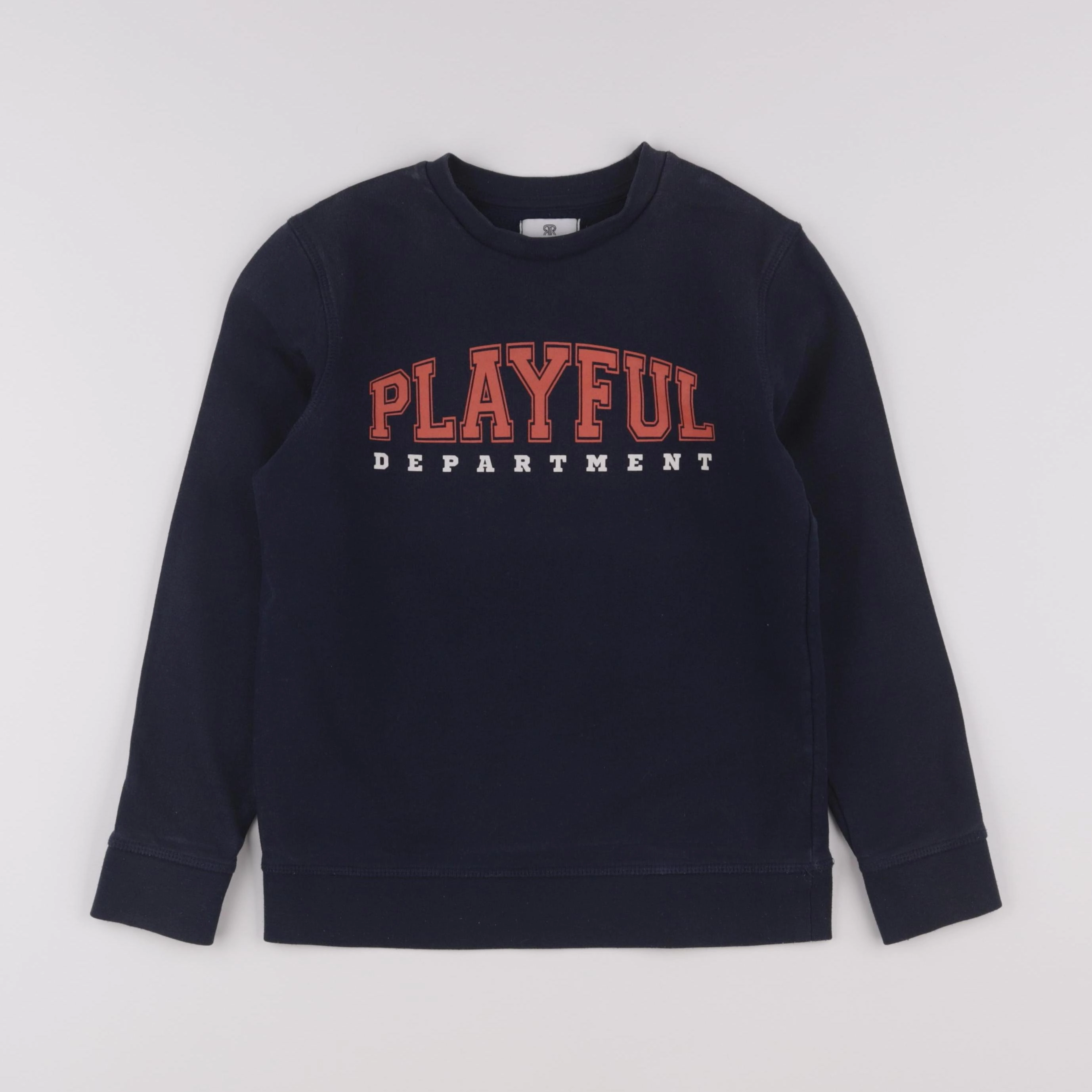 La Redoute - sweat bleu - 9 ans