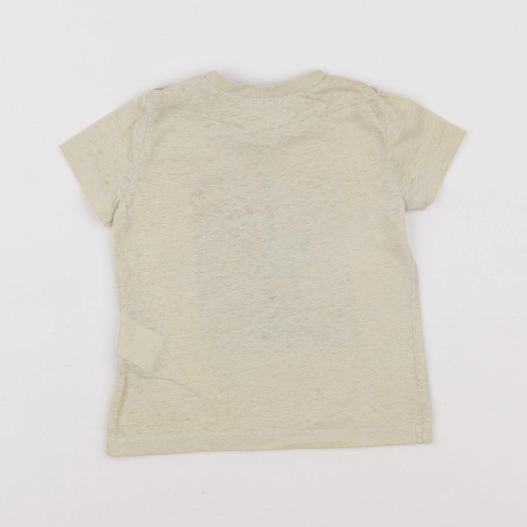 IKKS - tee-shirt jaune - 12 mois