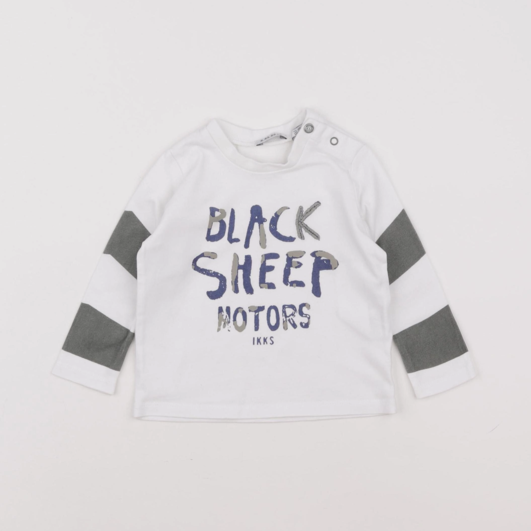 IKKS - tee-shirt blanc - 6 mois