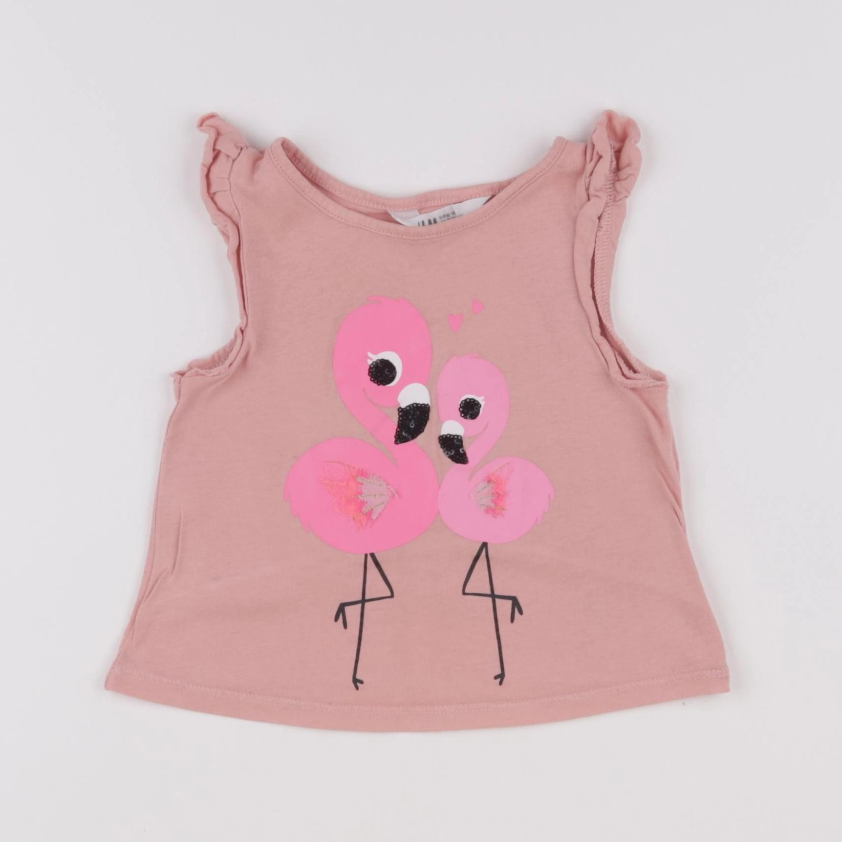 H&M - débardeur rose - 2 ans