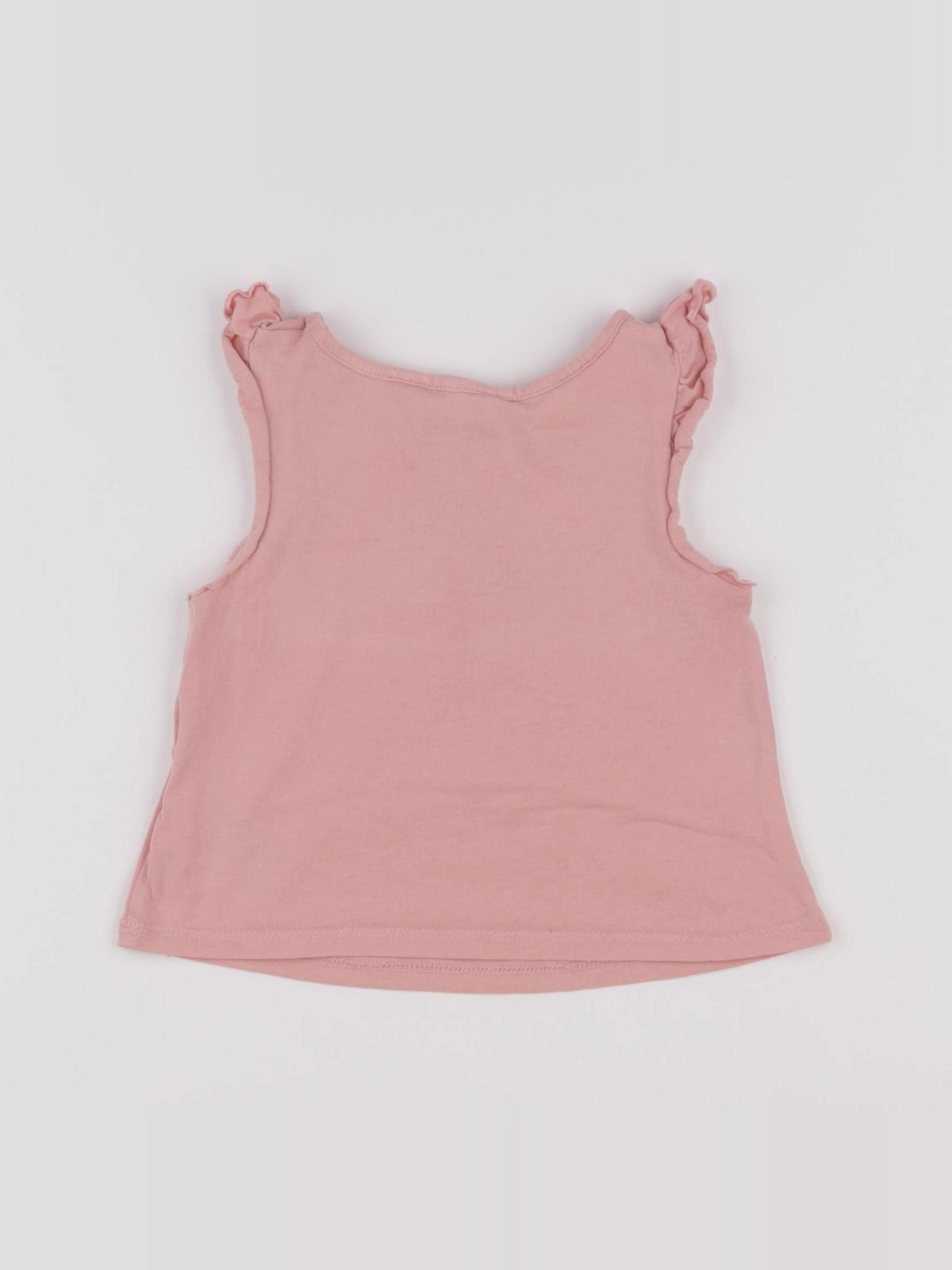 H&M - débardeur rose - 2 ans