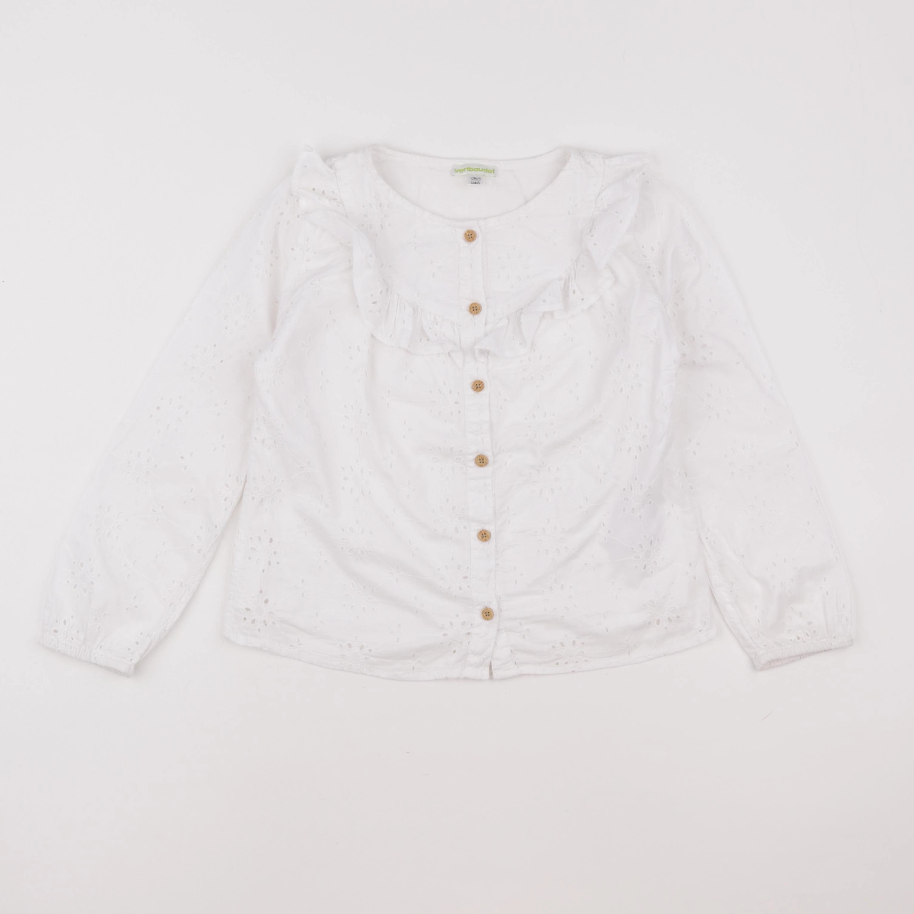 Vertbaudet - blouse blanc - 8 ans