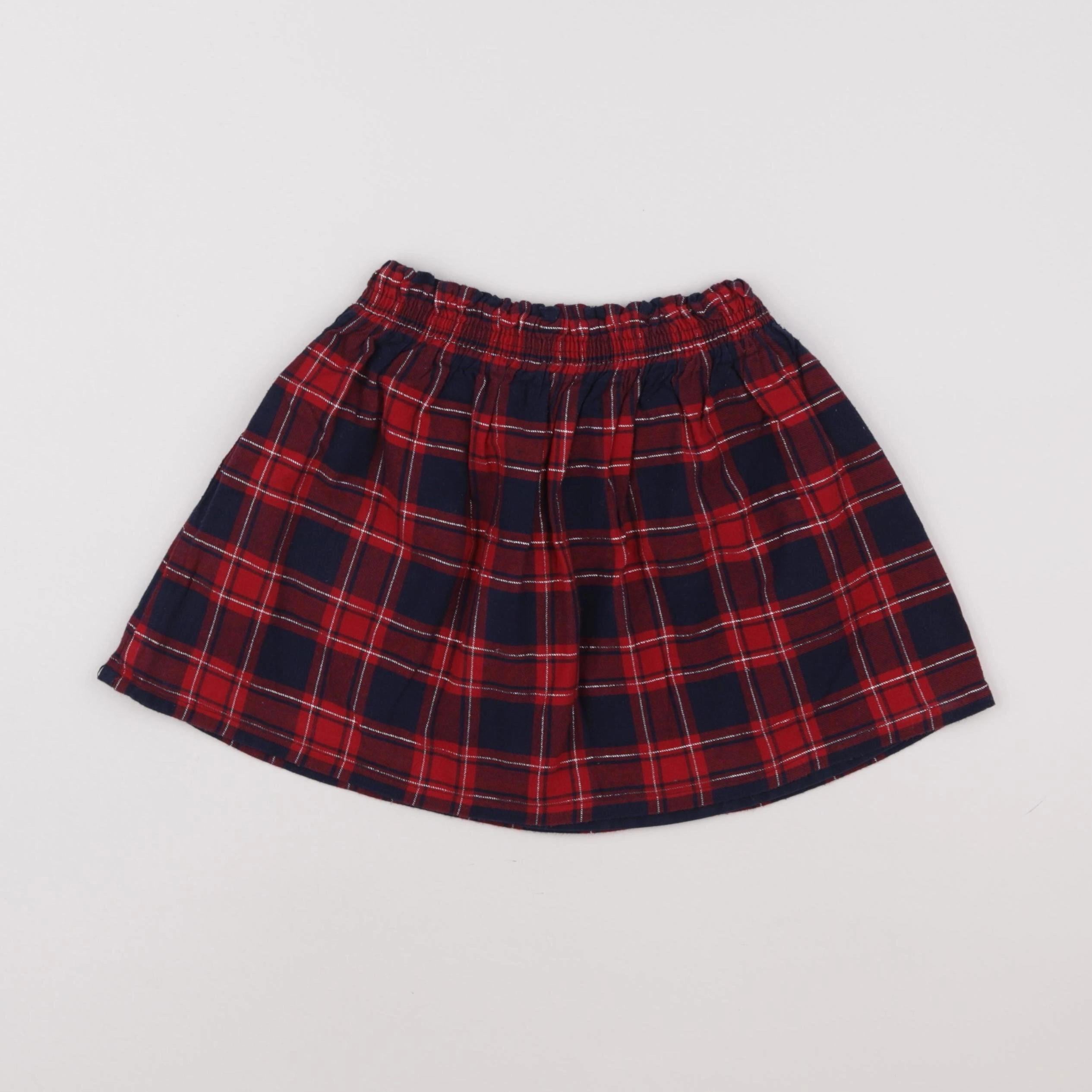 Vertbaudet - jupe rouge - 8 ans