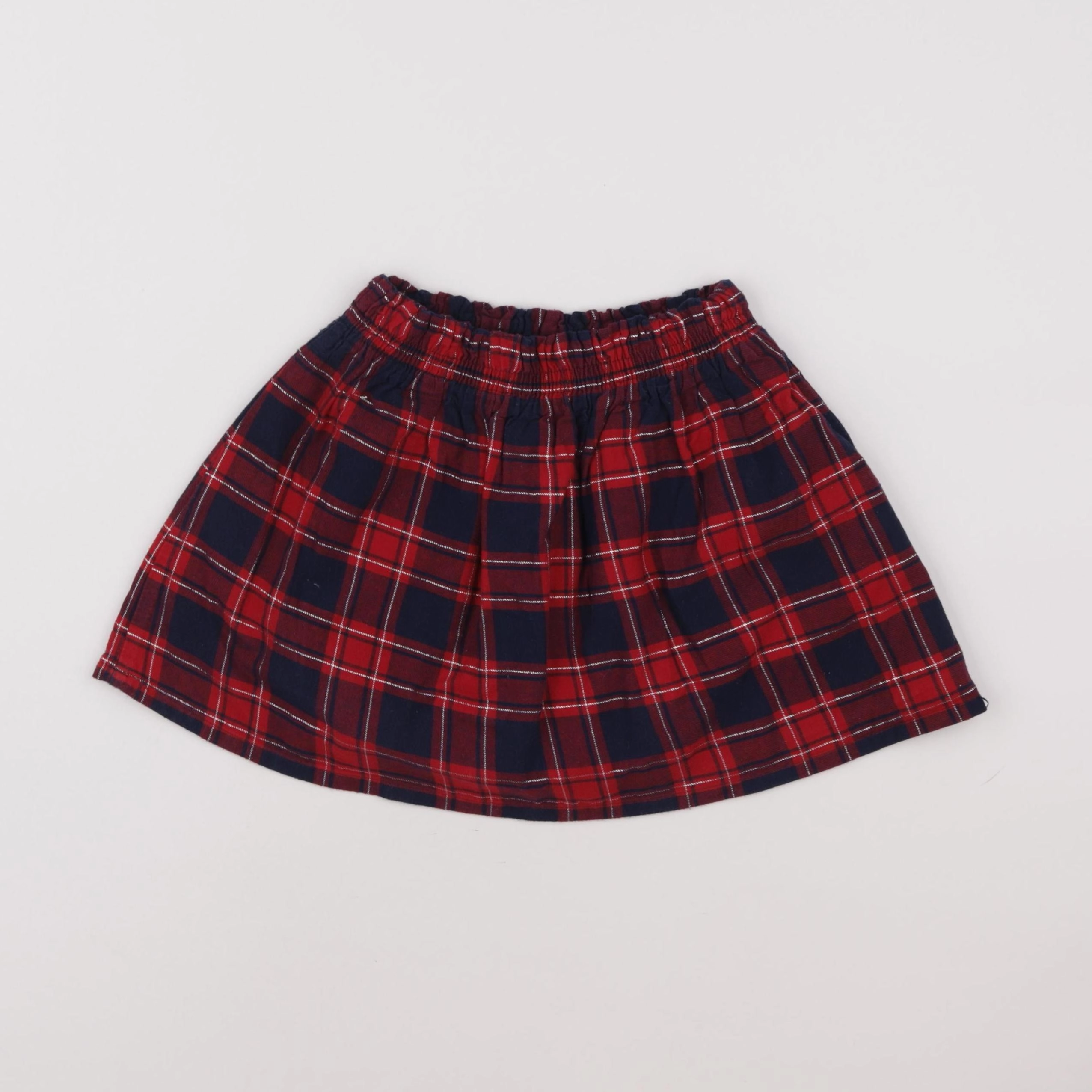Vertbaudet - jupe rouge - 8 ans
