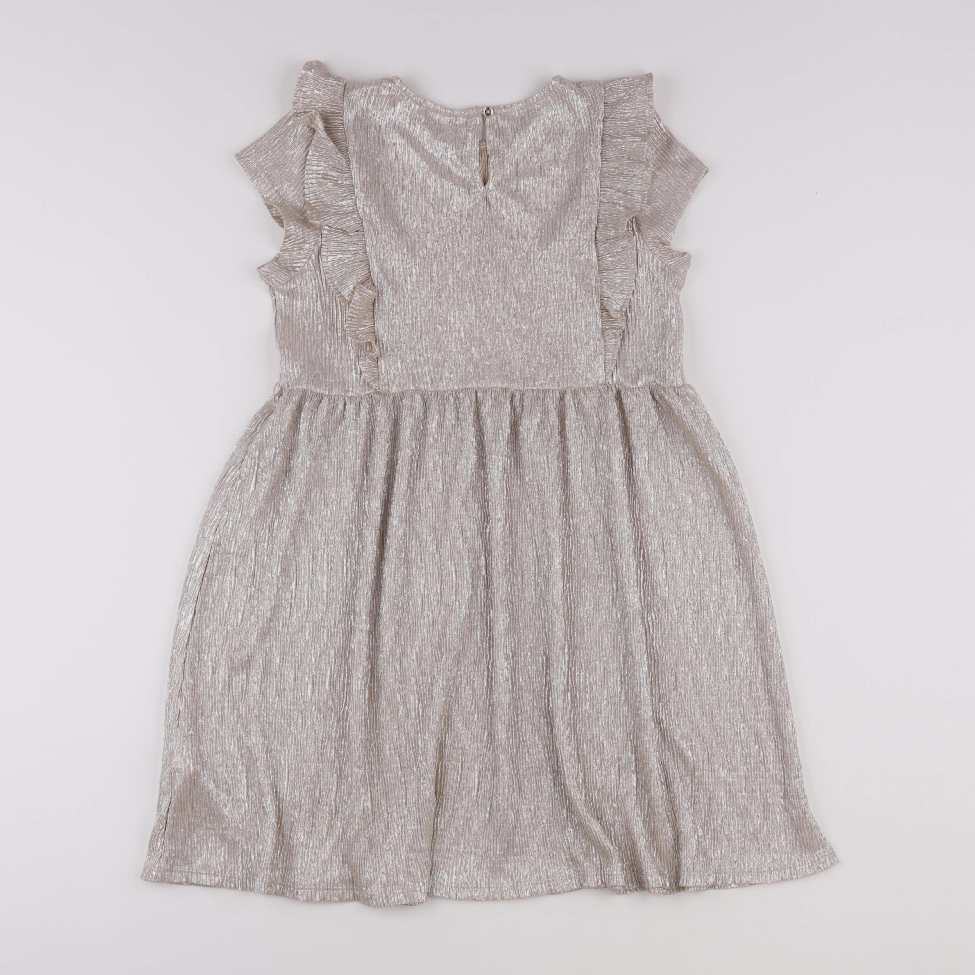 Vertbaudet - robe or - 10 ans