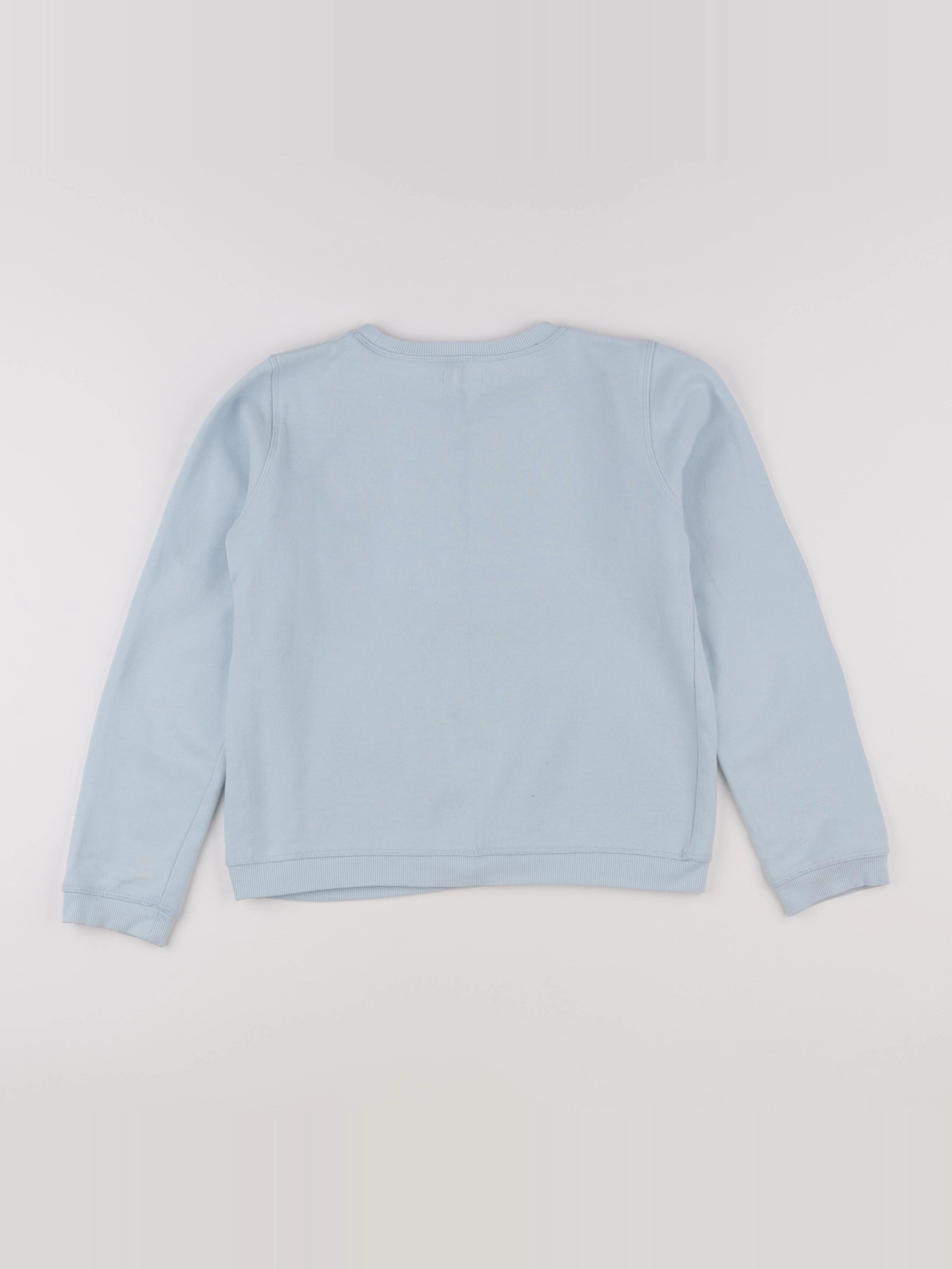 Vertbaudet - sweat bleu - 10 ans