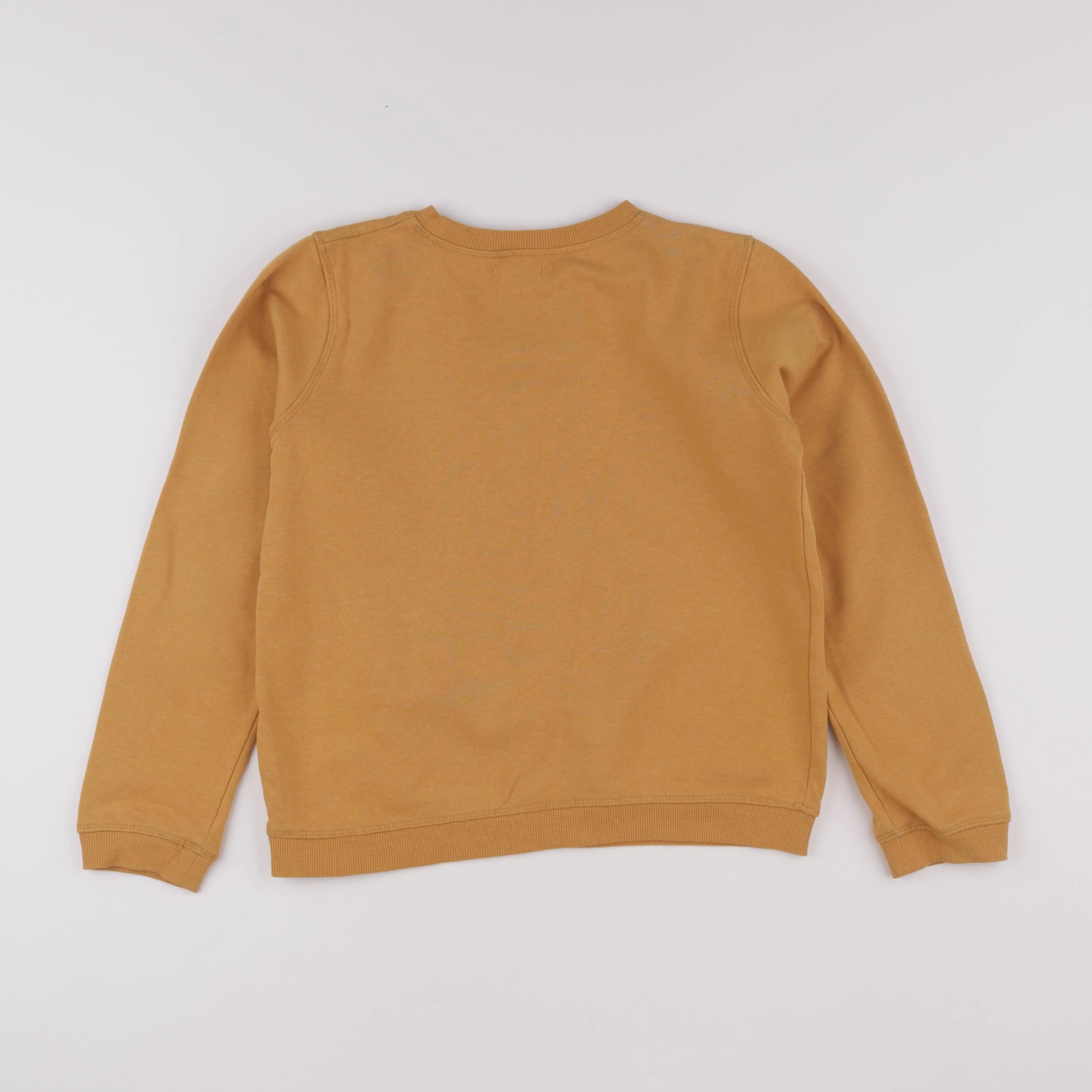 Vertbaudet - sweat jaune - 10 ans