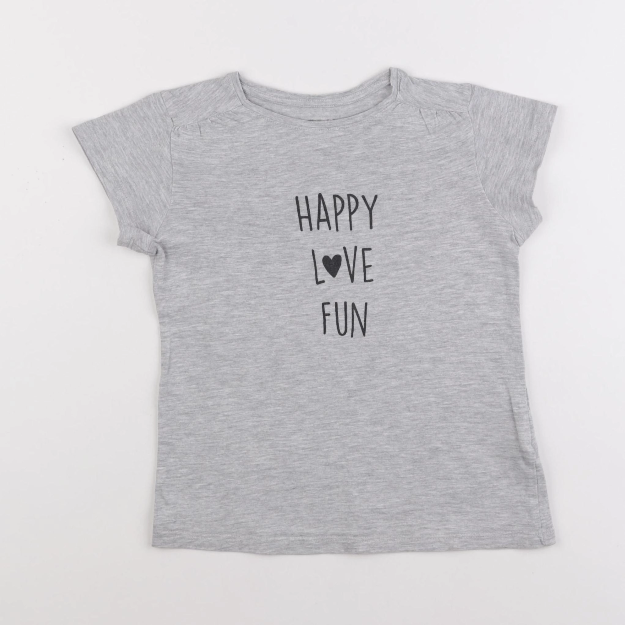 Vertbaudet - tee-shirt gris - 8 ans