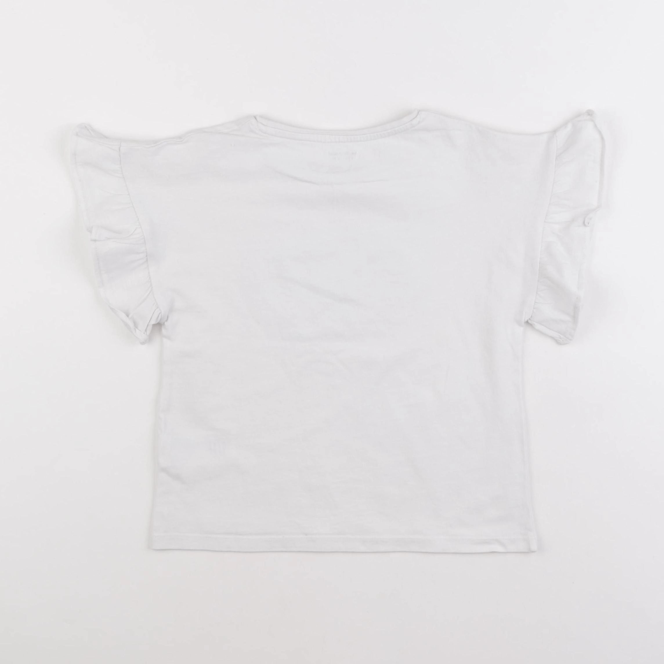 Vertbaudet - tee-shirt blanc - 8 ans