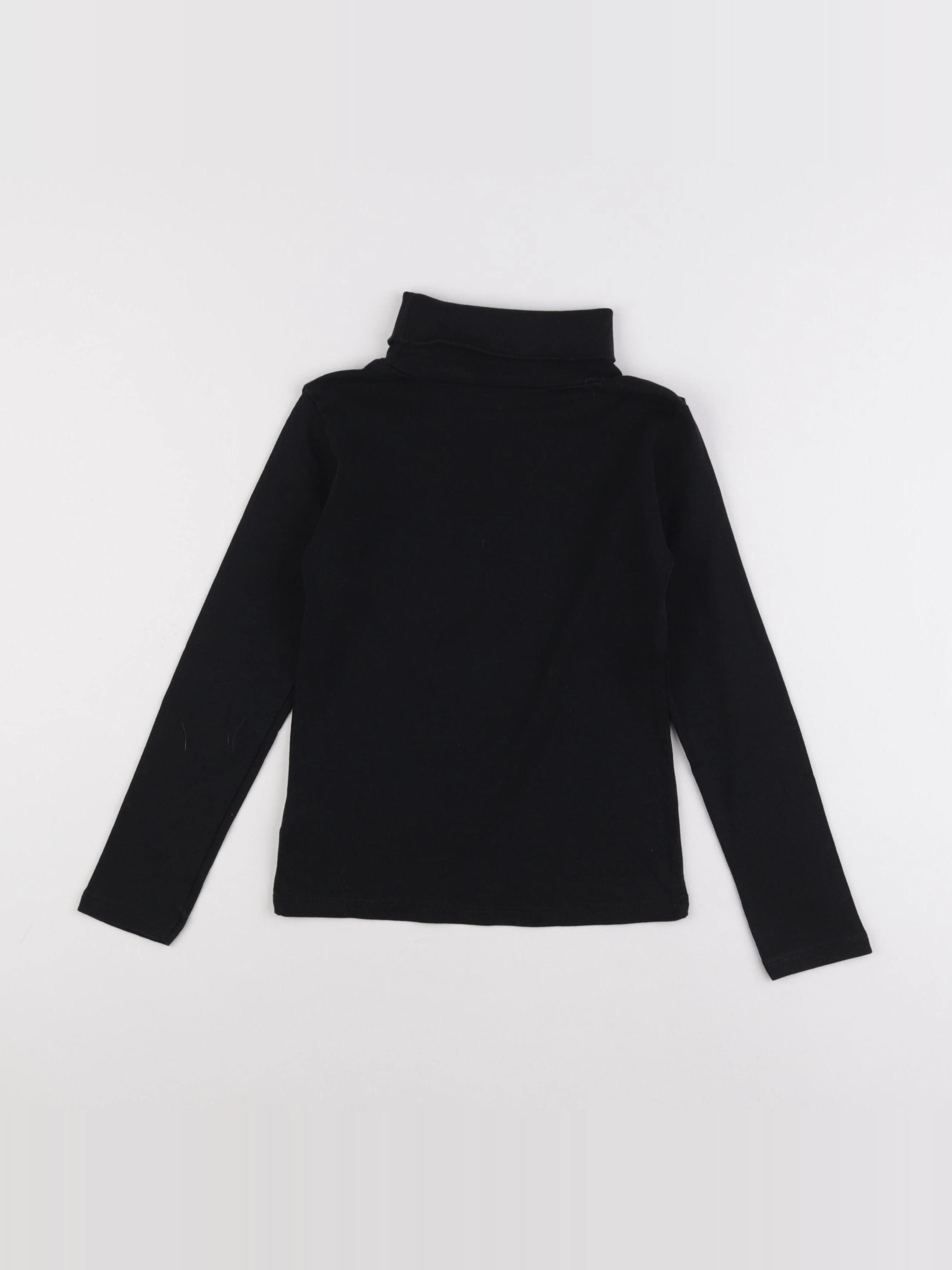 Vertbaudet - sous-pull noir - 8 ans