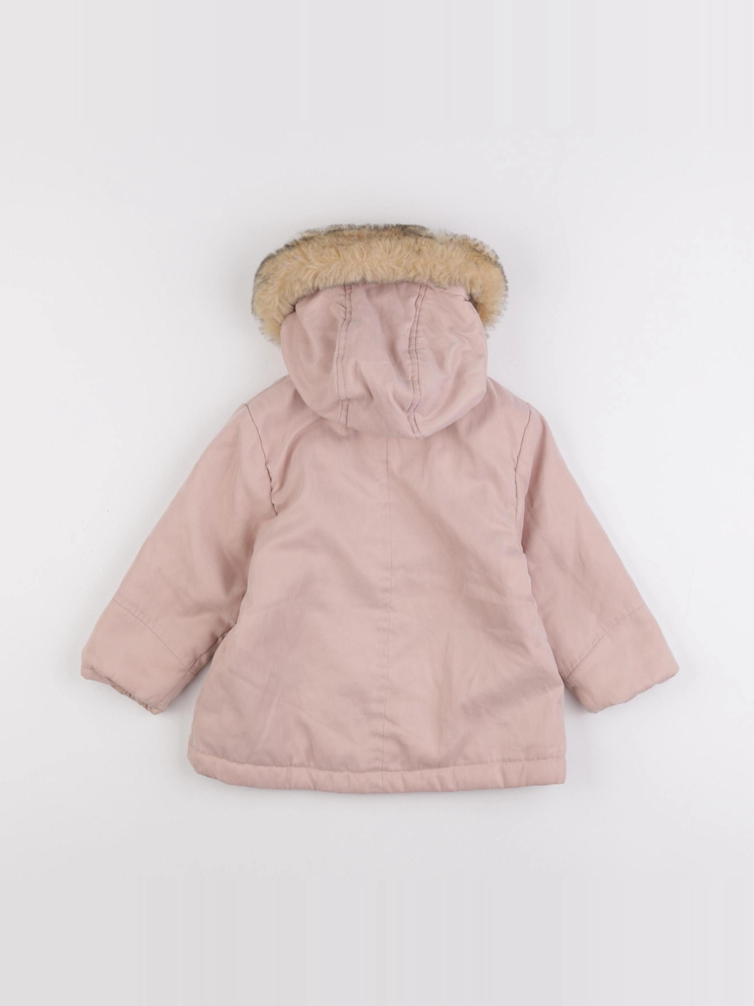 Vertbaudet - manteau rose - 18 mois