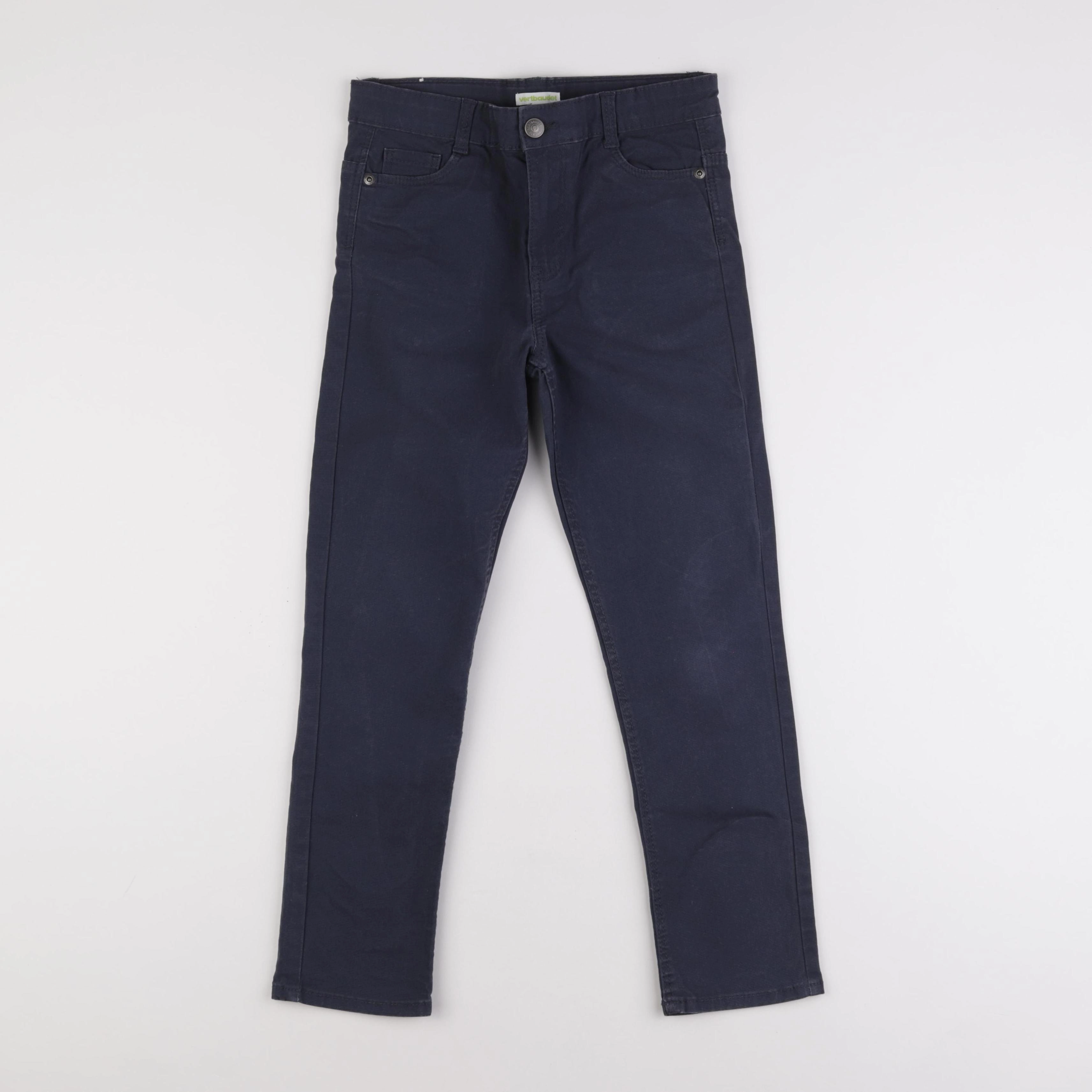 Vertbaudet - pantalon bleu - 9 ans