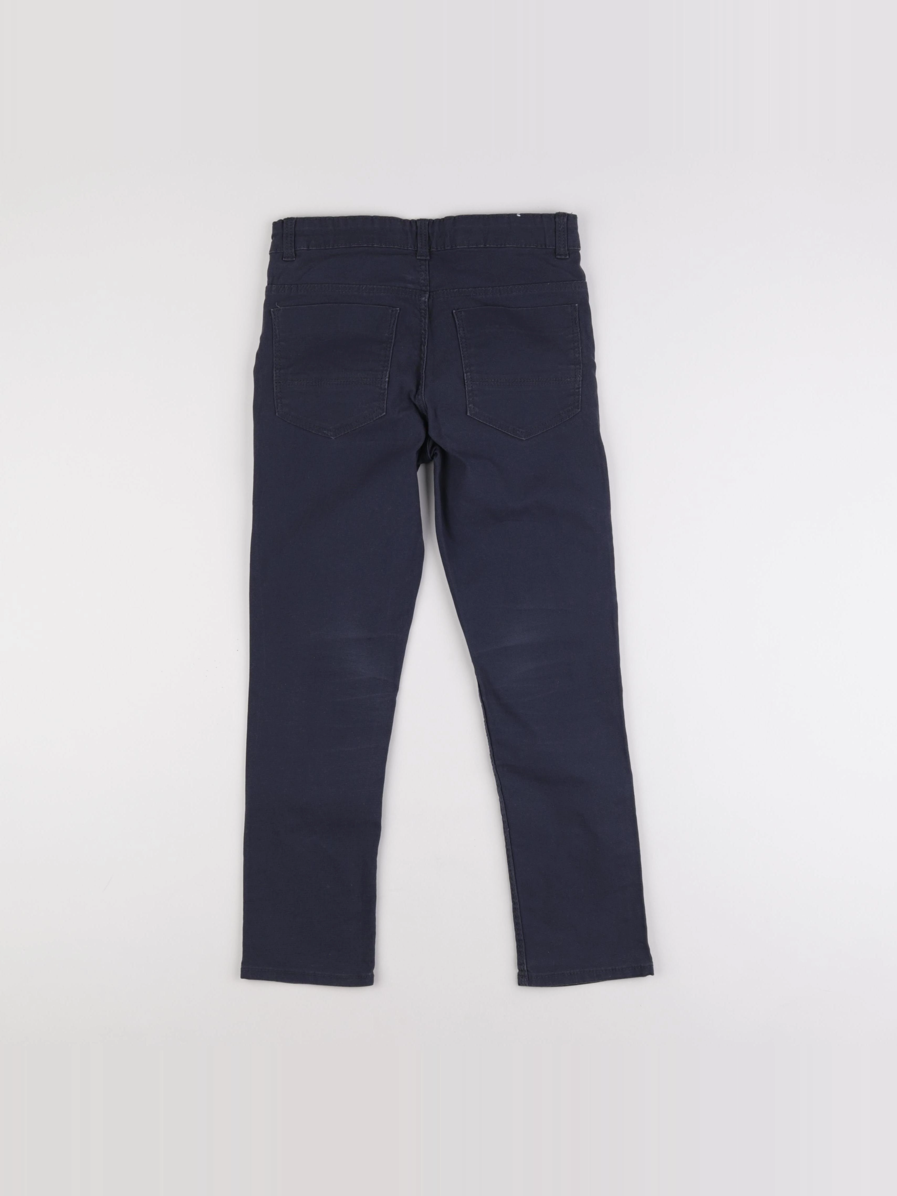 Vertbaudet - pantalon bleu - 9 ans