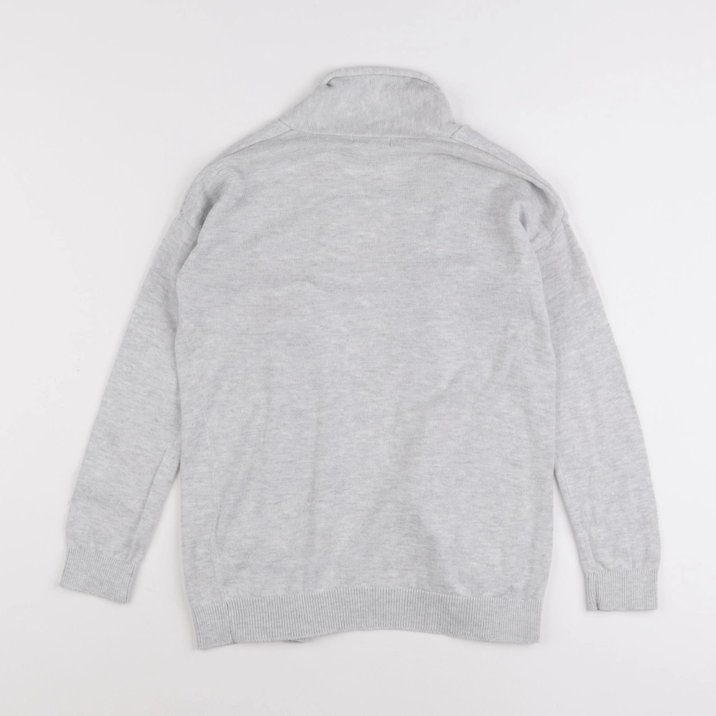 Vertbaudet - gilet gris - 8 ans