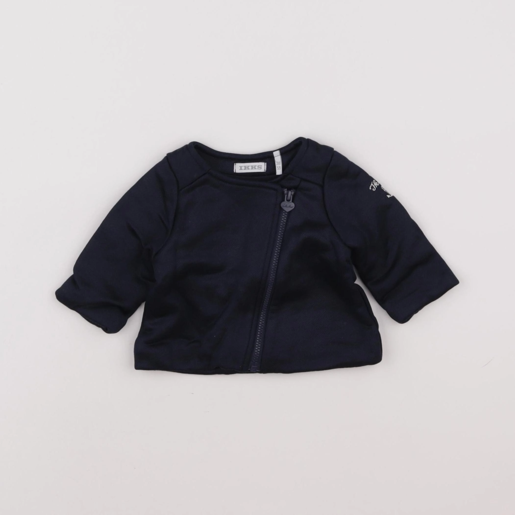 IKKS - veste bleu - 3 mois