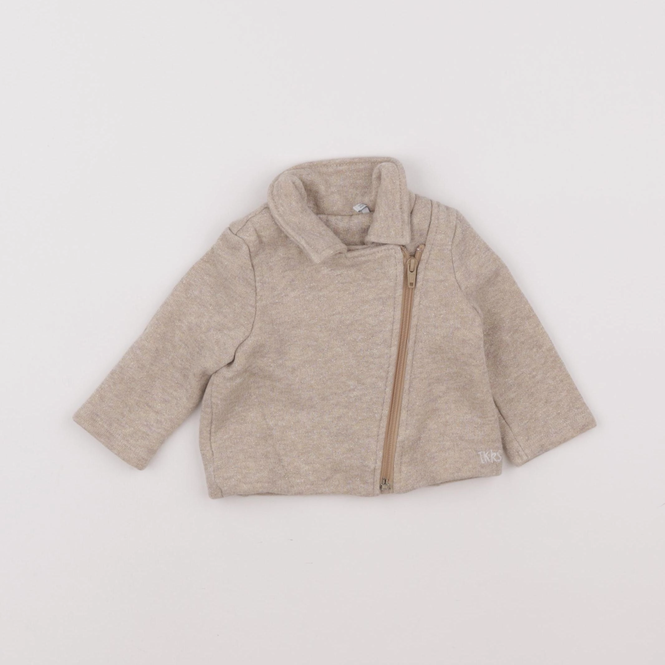 IKKS - sweat beige - 6 mois