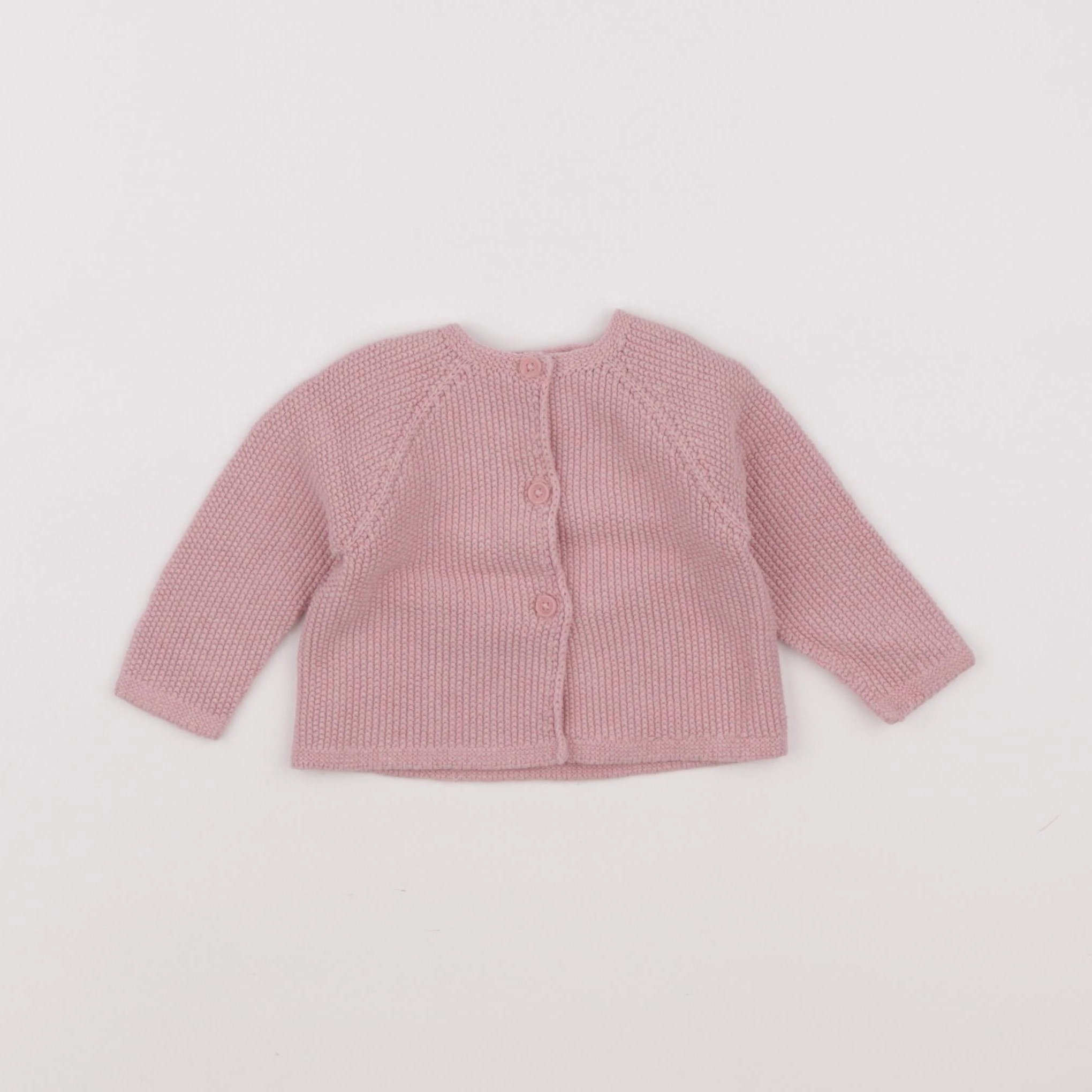Zara - pull rose - 3/6 mois