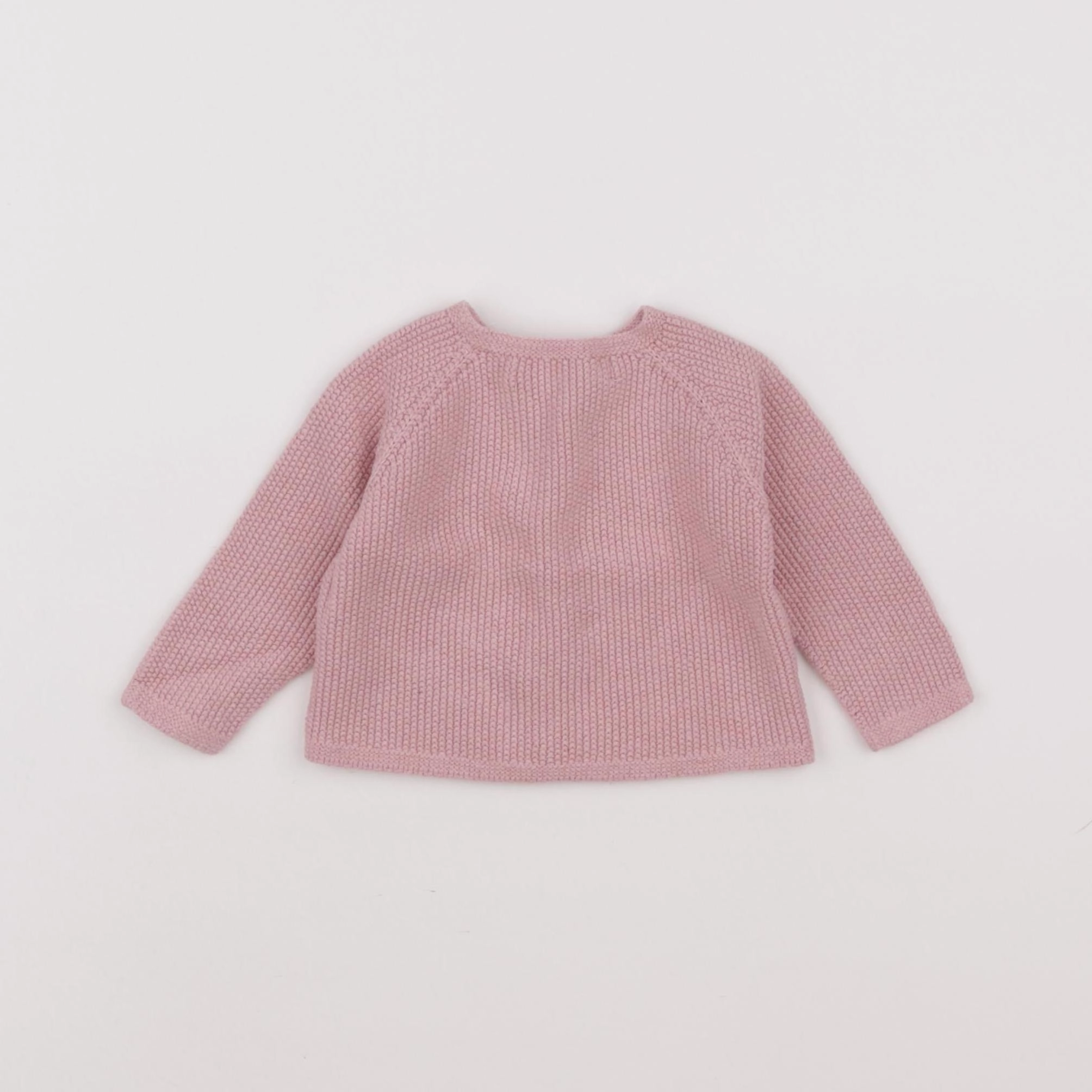 Zara - pull rose - 3/6 mois