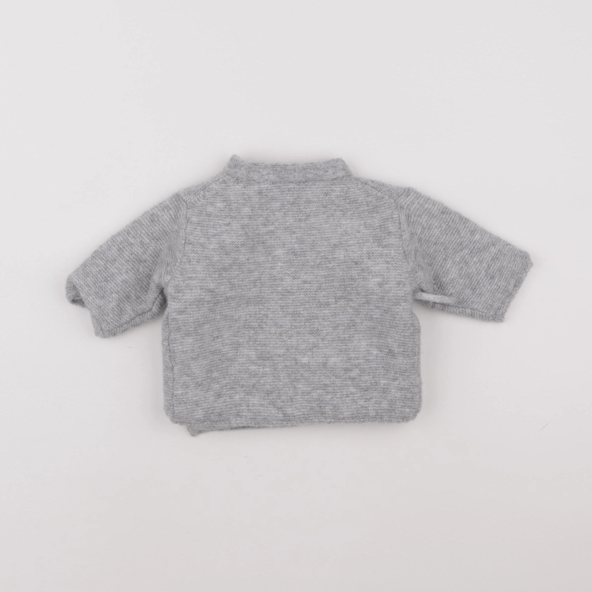 Zara - veste gris - 1/3 mois