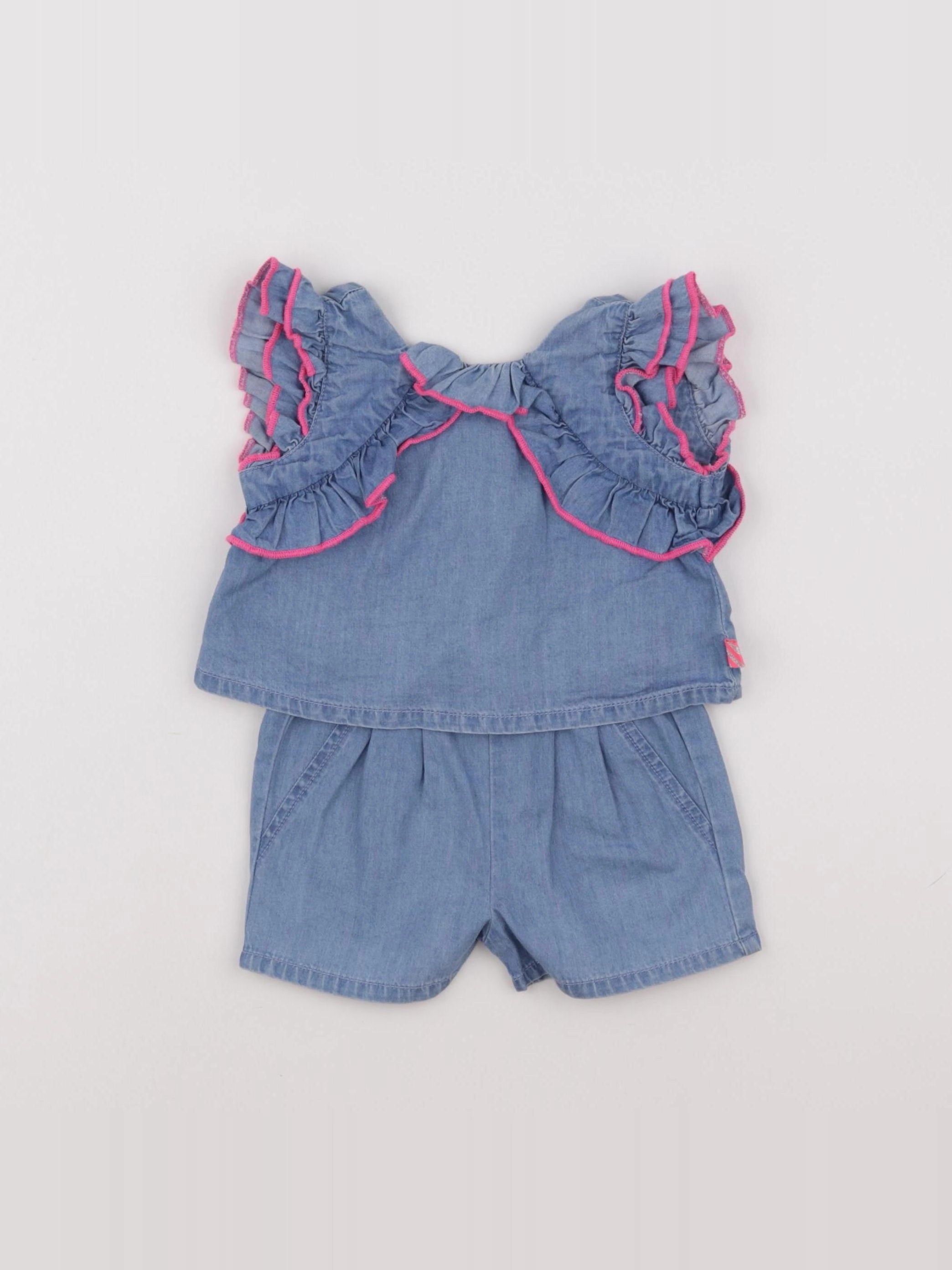 Billie Blush - combinaison bleu - 6 mois