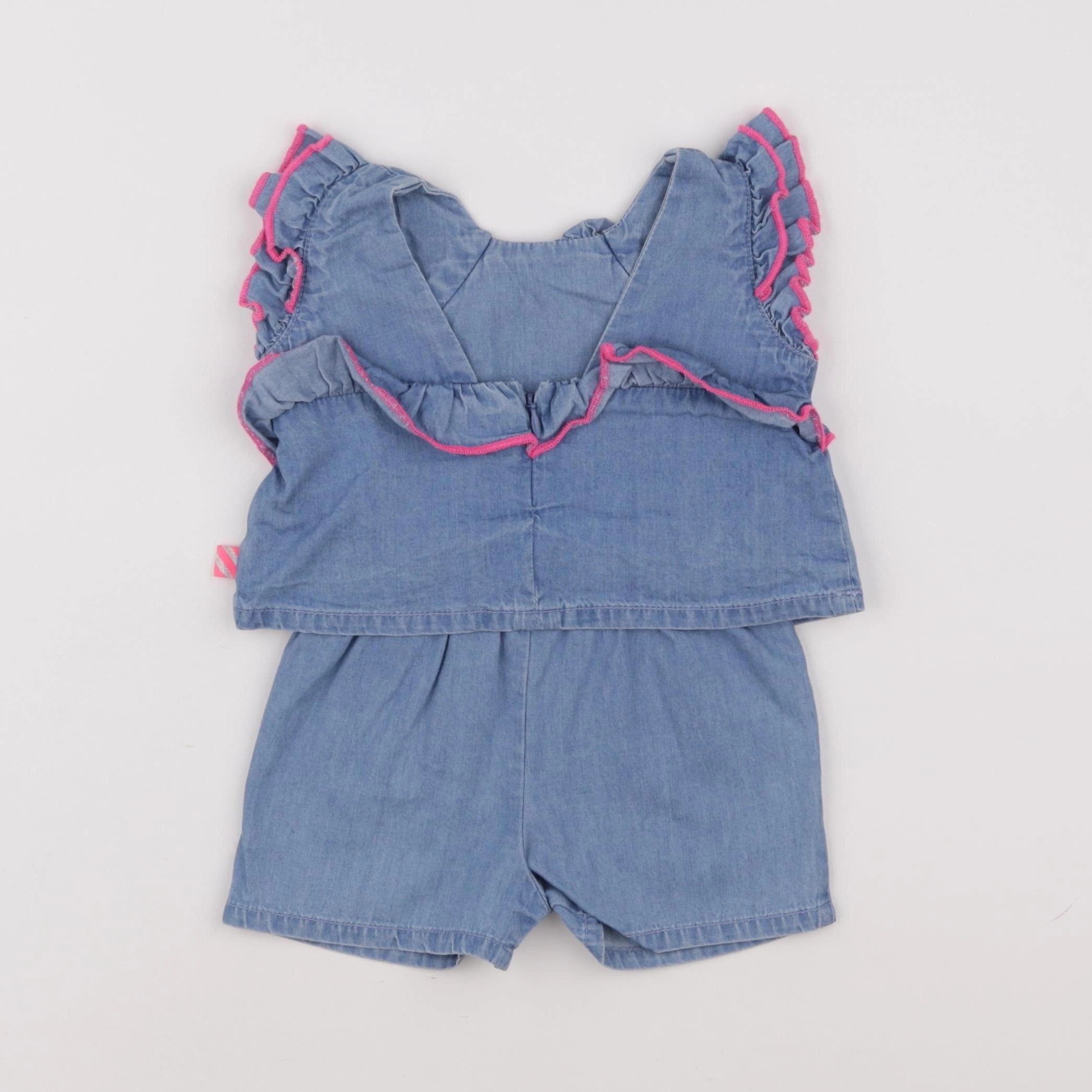 Billie Blush - combinaison bleu - 6 mois