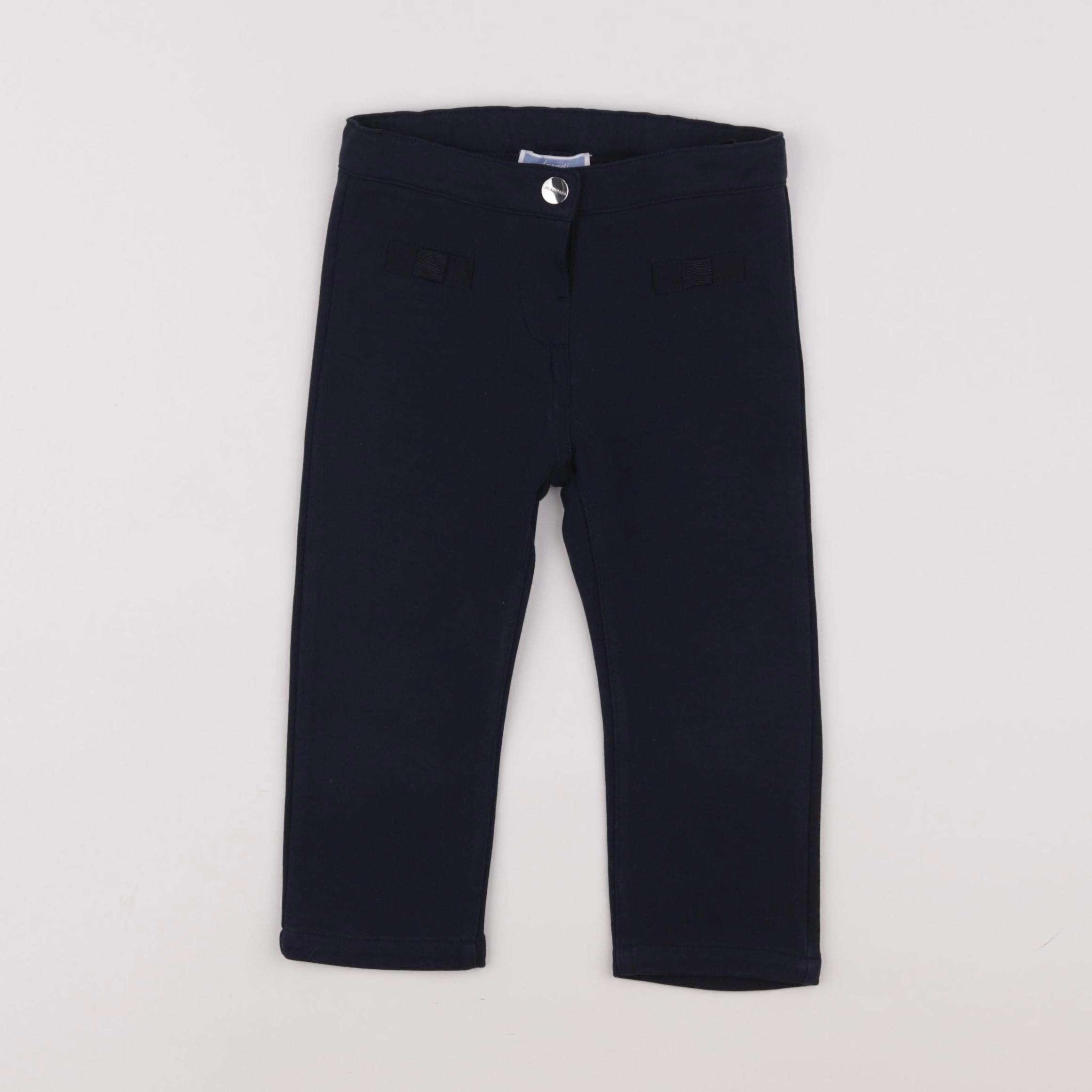 Jacadi - pantalon bleu - 18 mois