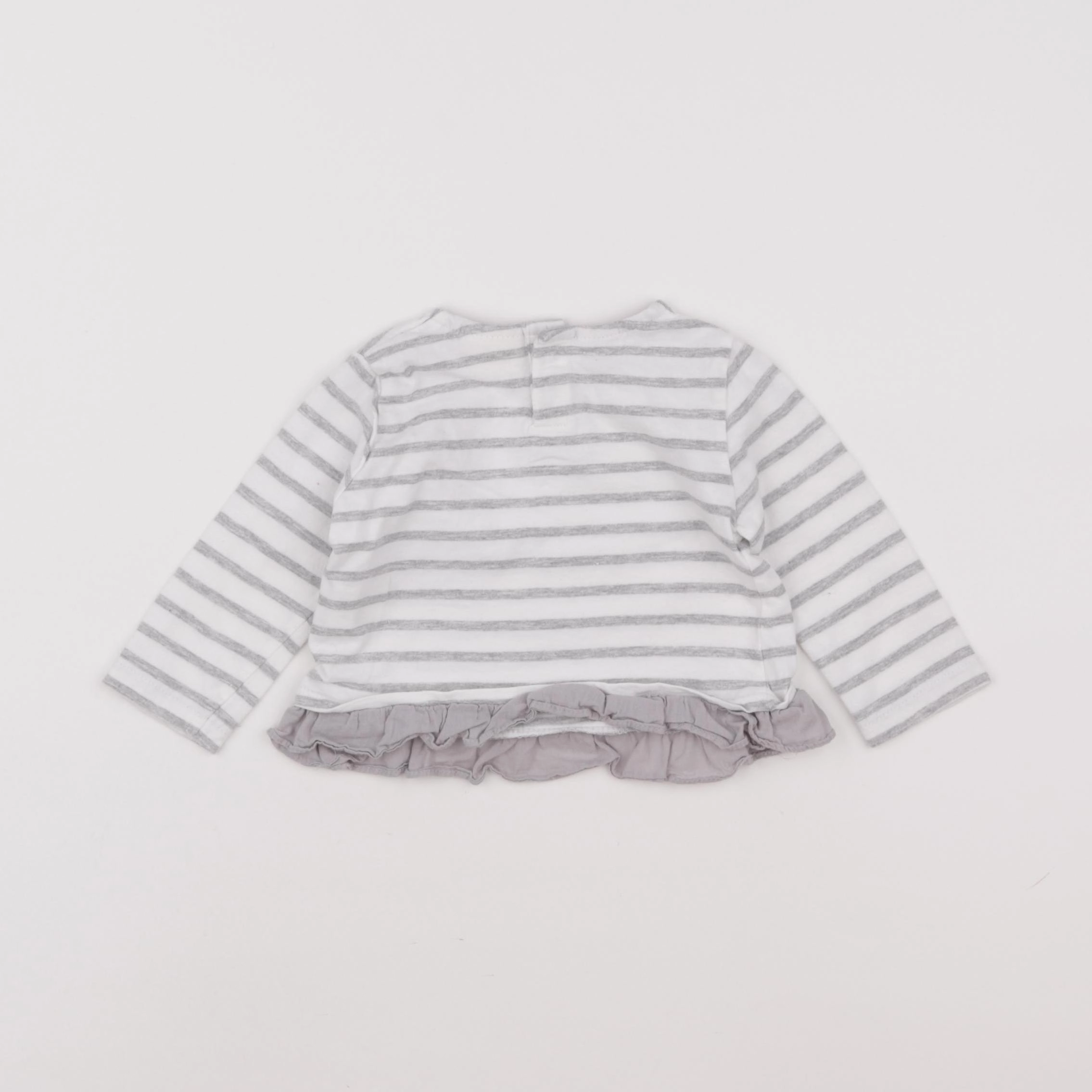 Zara - tee-shirt blanc - 3/6 mois