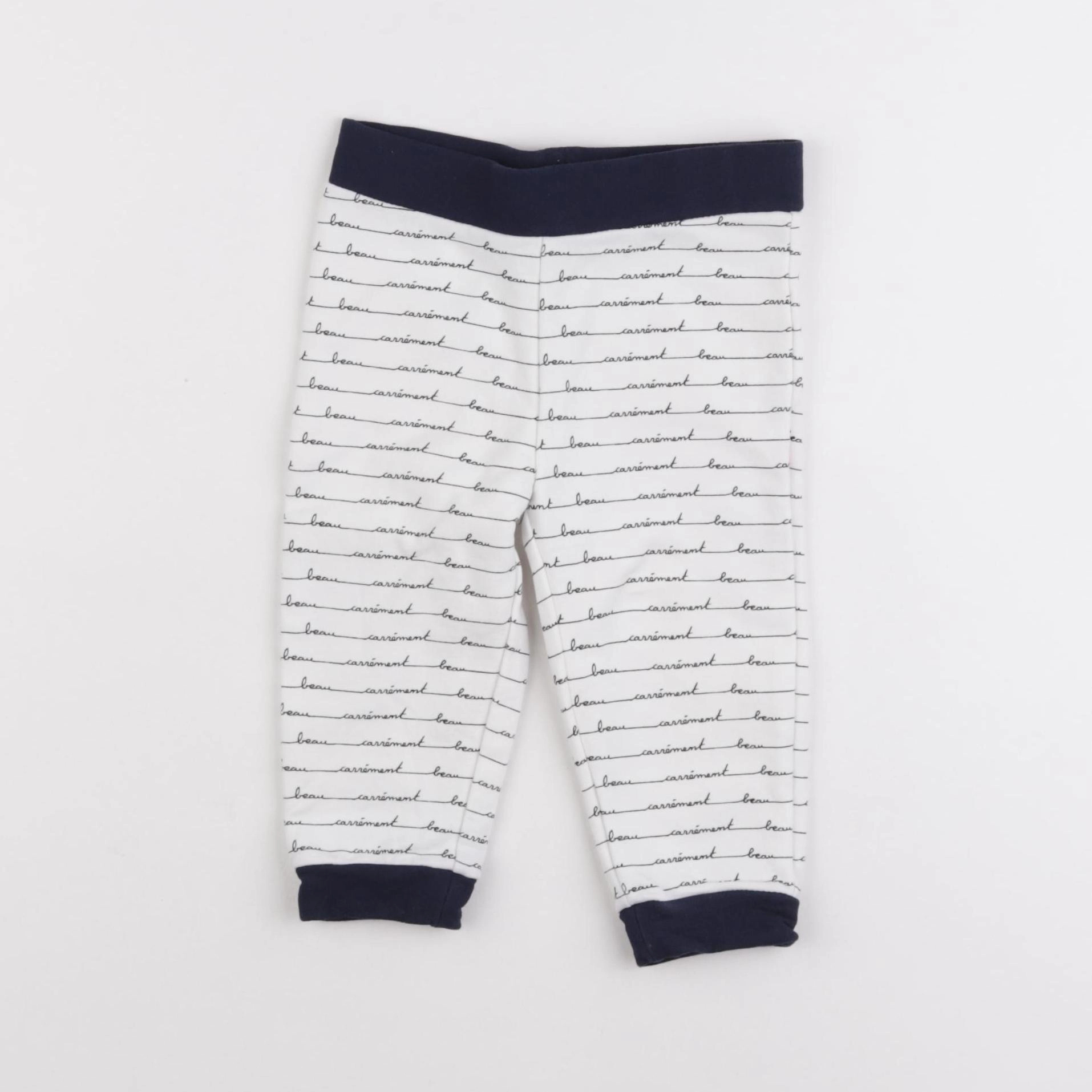Carrément Beau - pantalon blanc - 12 mois