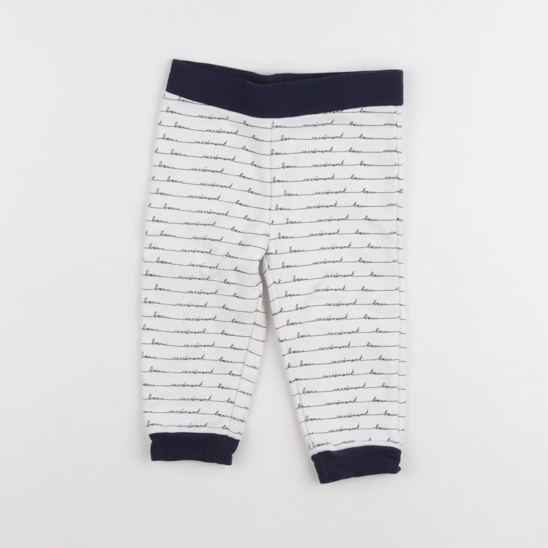 Carrément Beau - pantalon blanc - 12 mois
