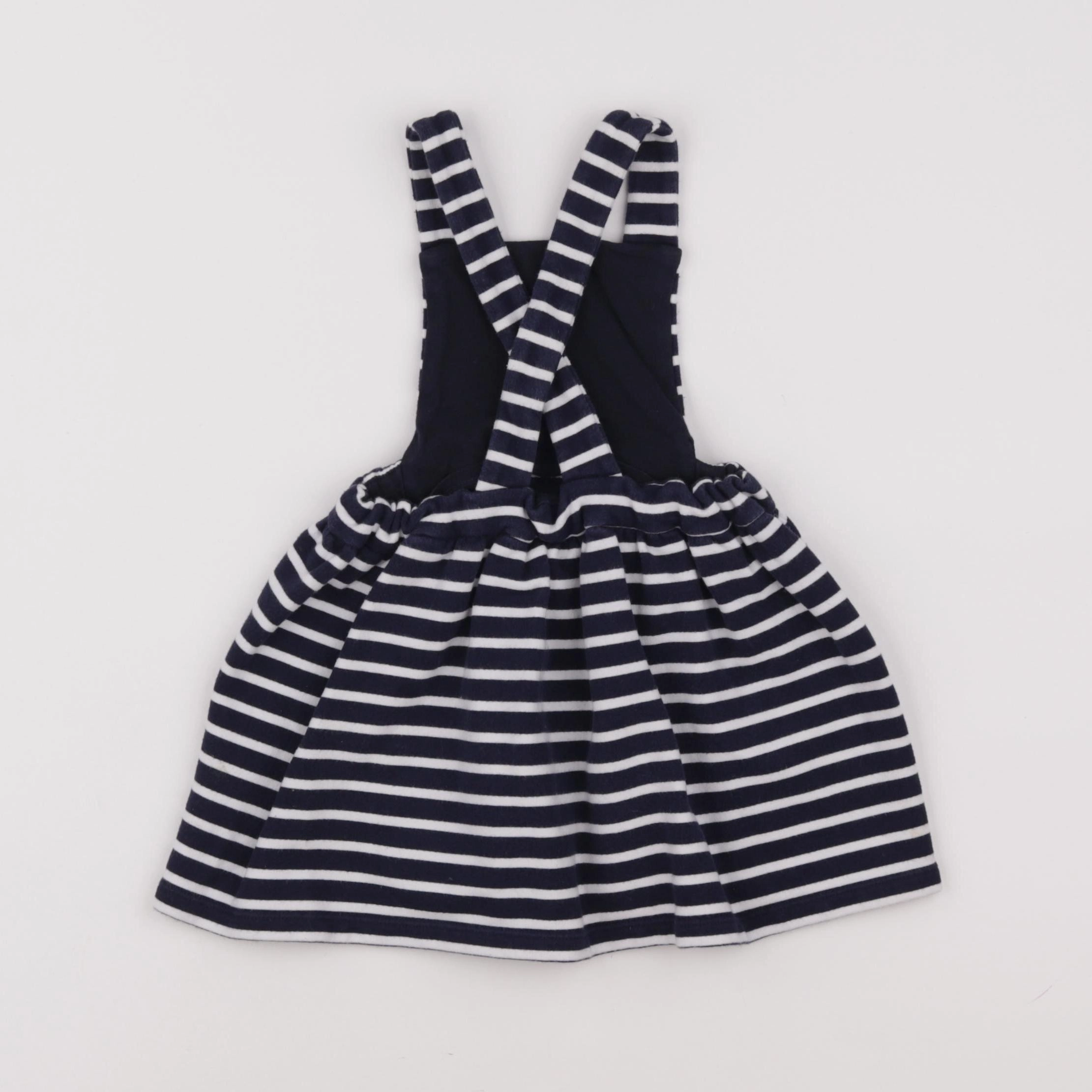 Jacadi - robe bleu, blanc - 24 mois