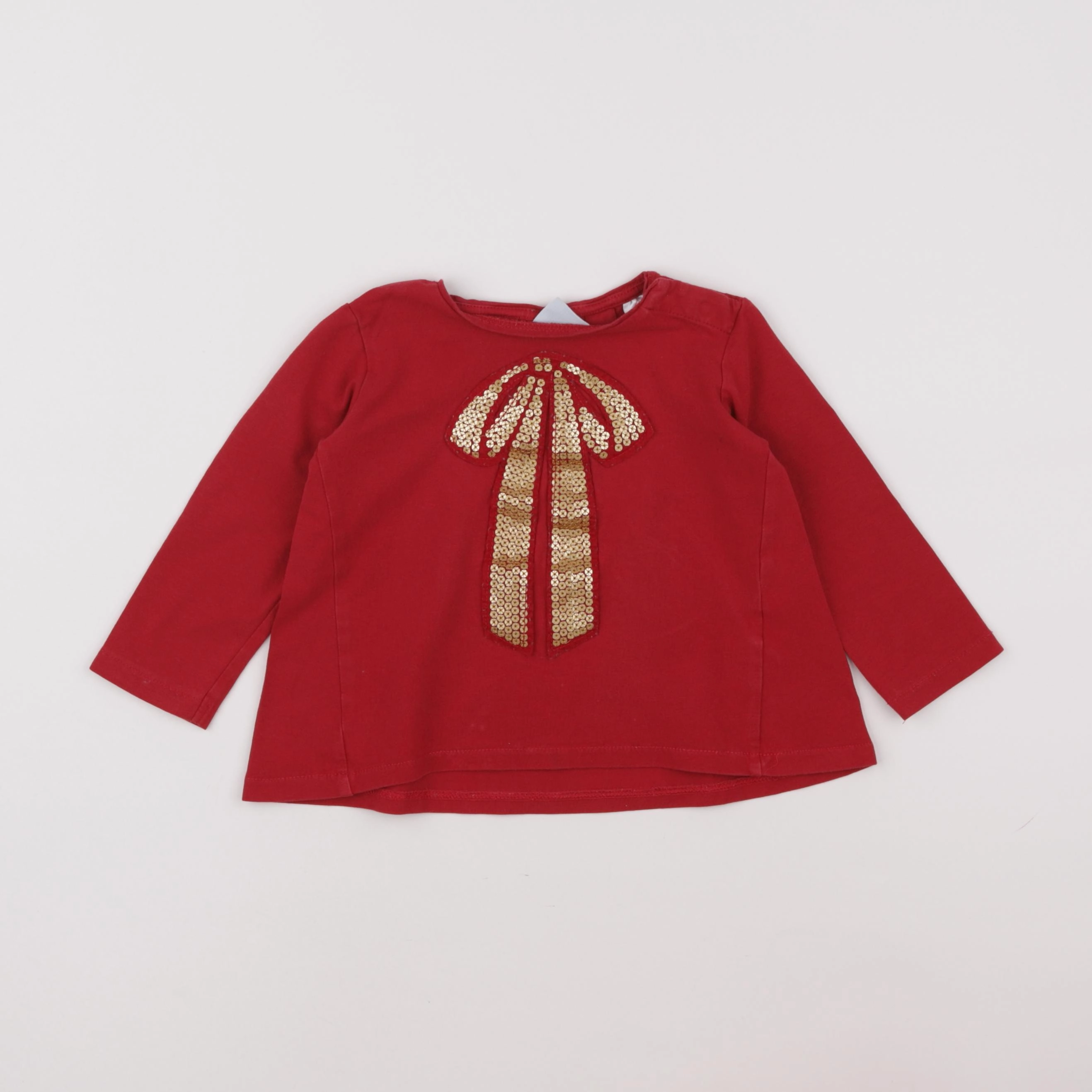 Zara - tee-shirt rouge - 12/18 mois