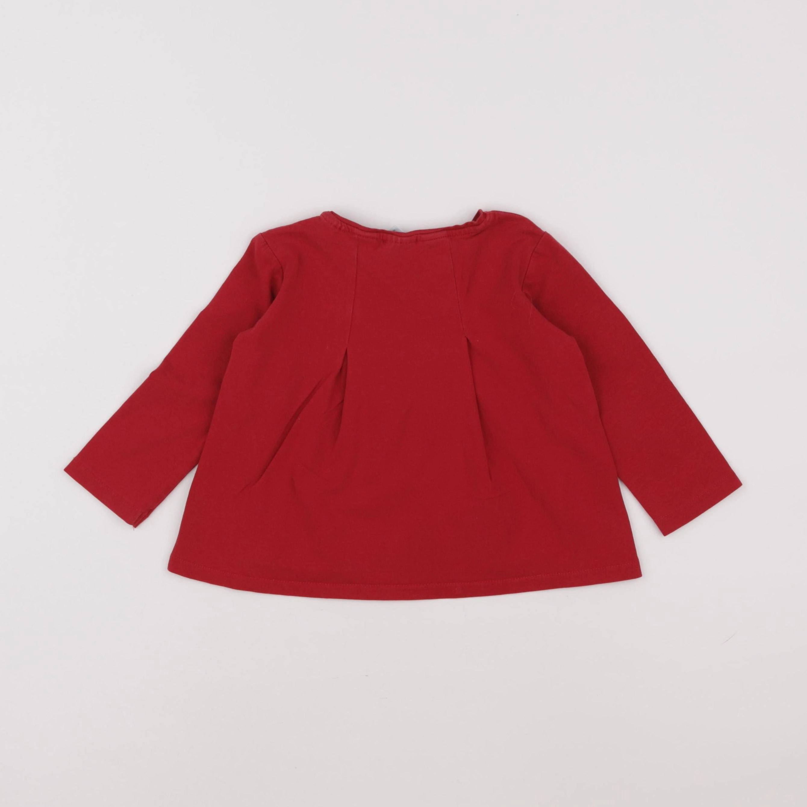 Zara - tee-shirt rouge - 12/18 mois