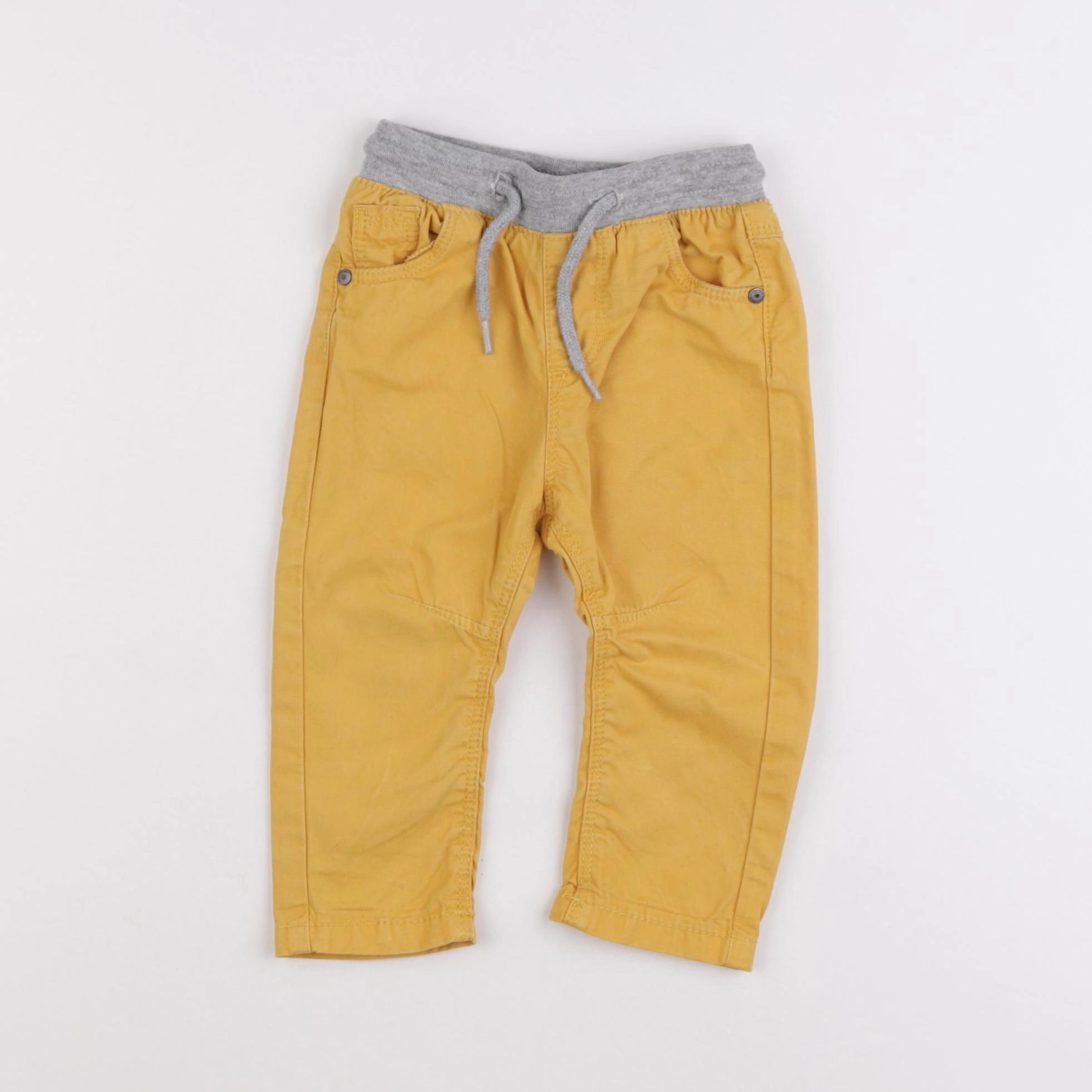Tape à l'oeil - pantalon jaune - 12 mois