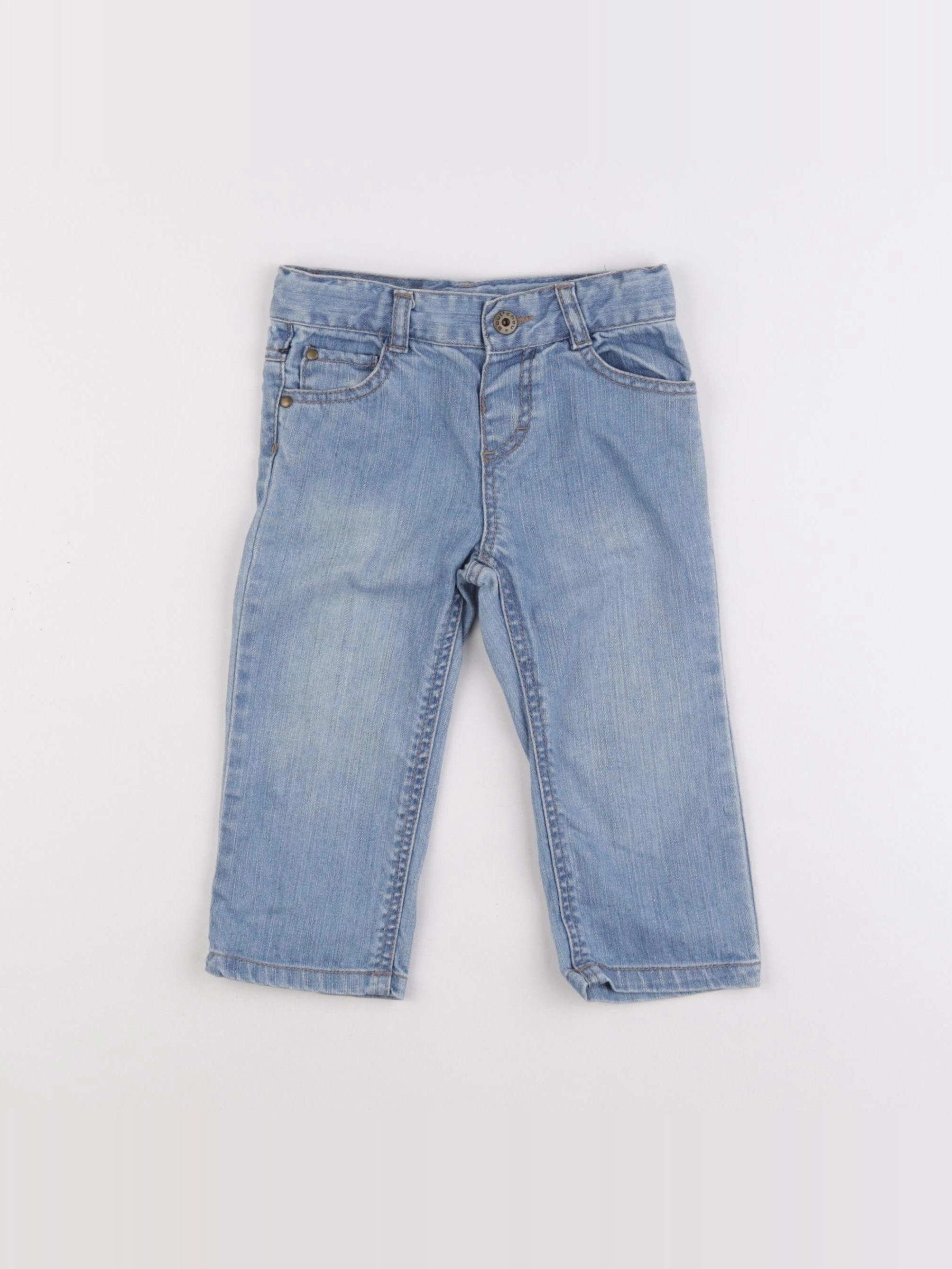 Boutchou - jean bleu - 12 mois