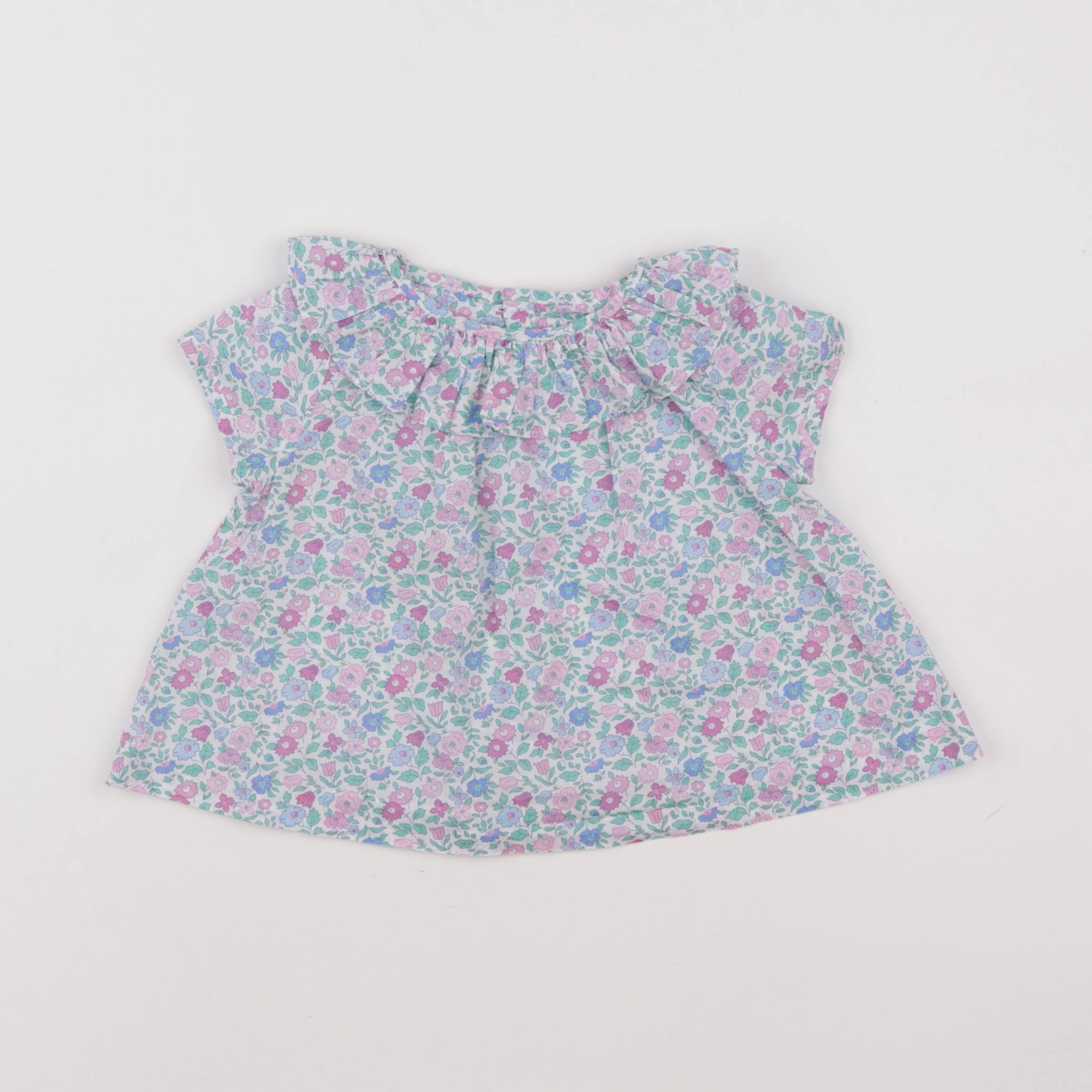 Jacadi - blouse liberty multicolore - 18 mois