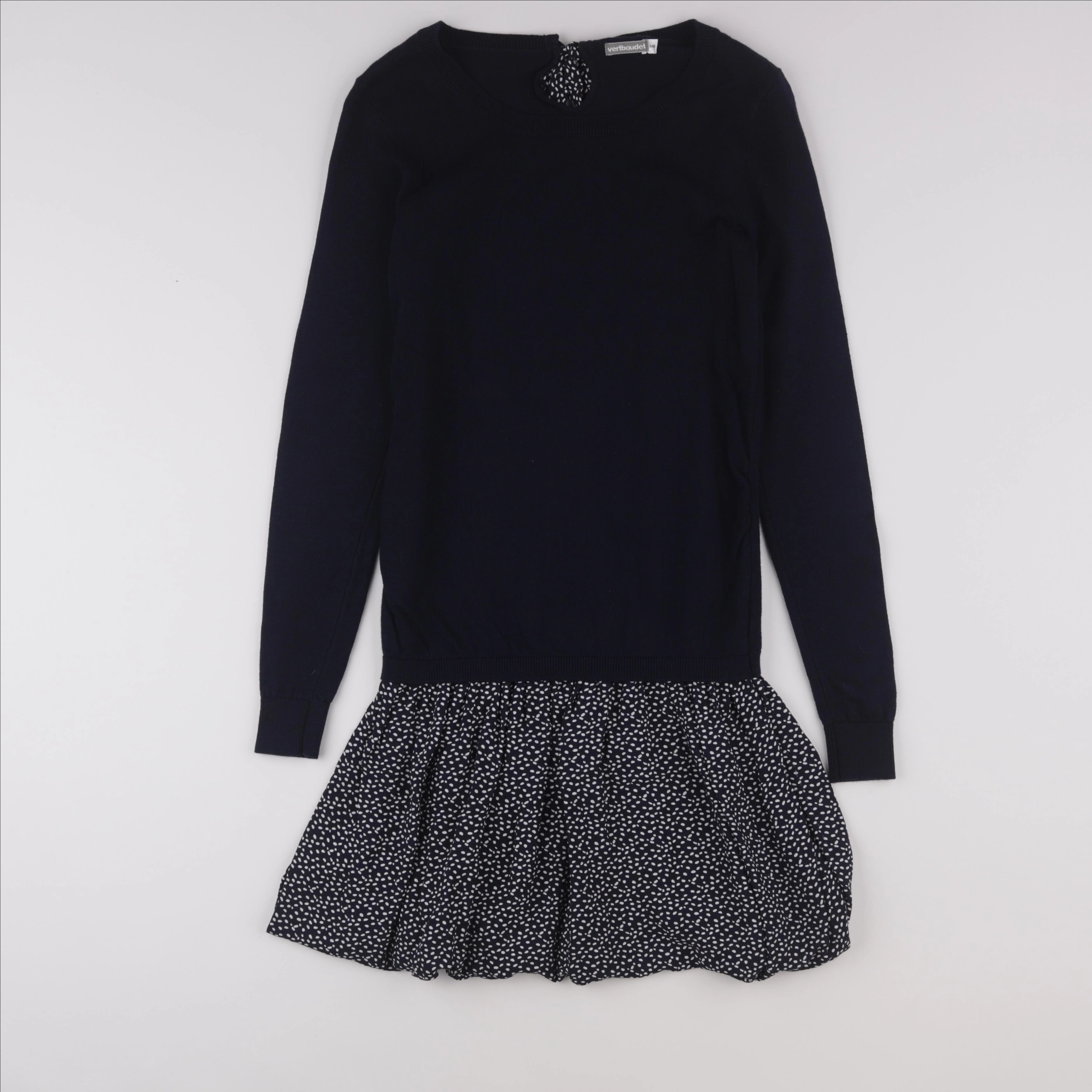 Vertbaudet - robe grossesse, allaitement bleu - 34 à 36
