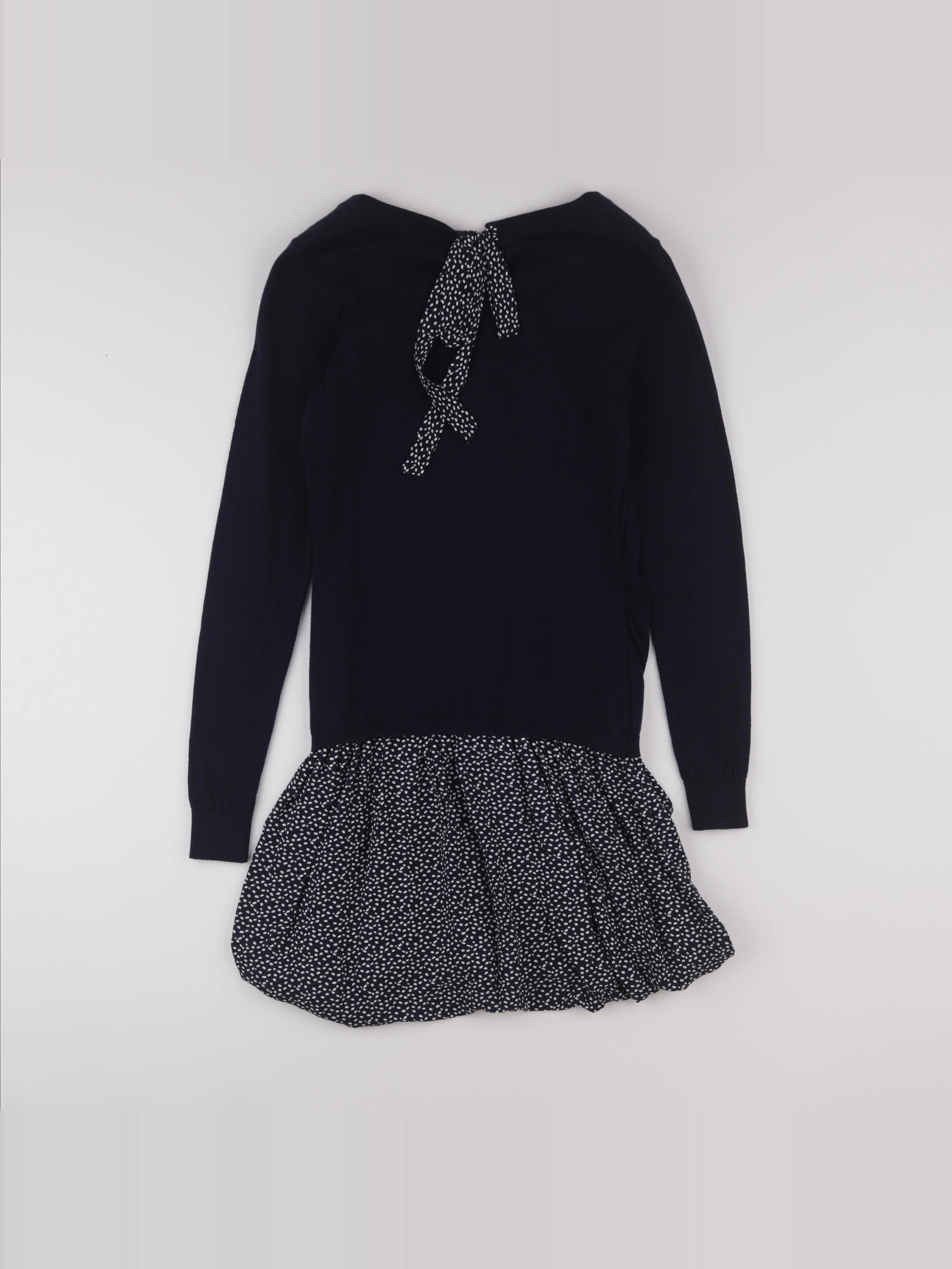 Vertbaudet - robe grossesse, allaitement bleu - 34 à 36