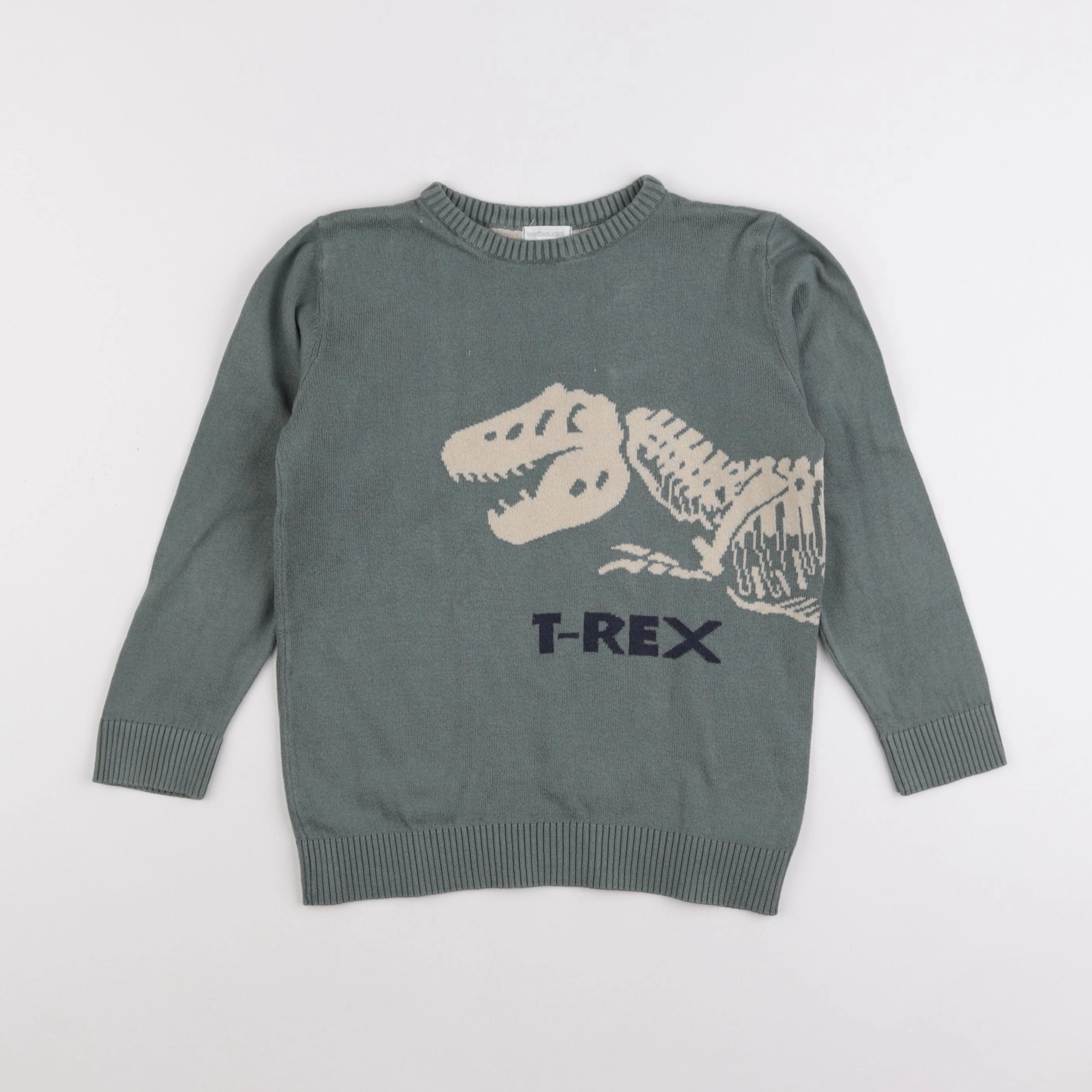 Vertbaudet - pull bleu - 8 ans