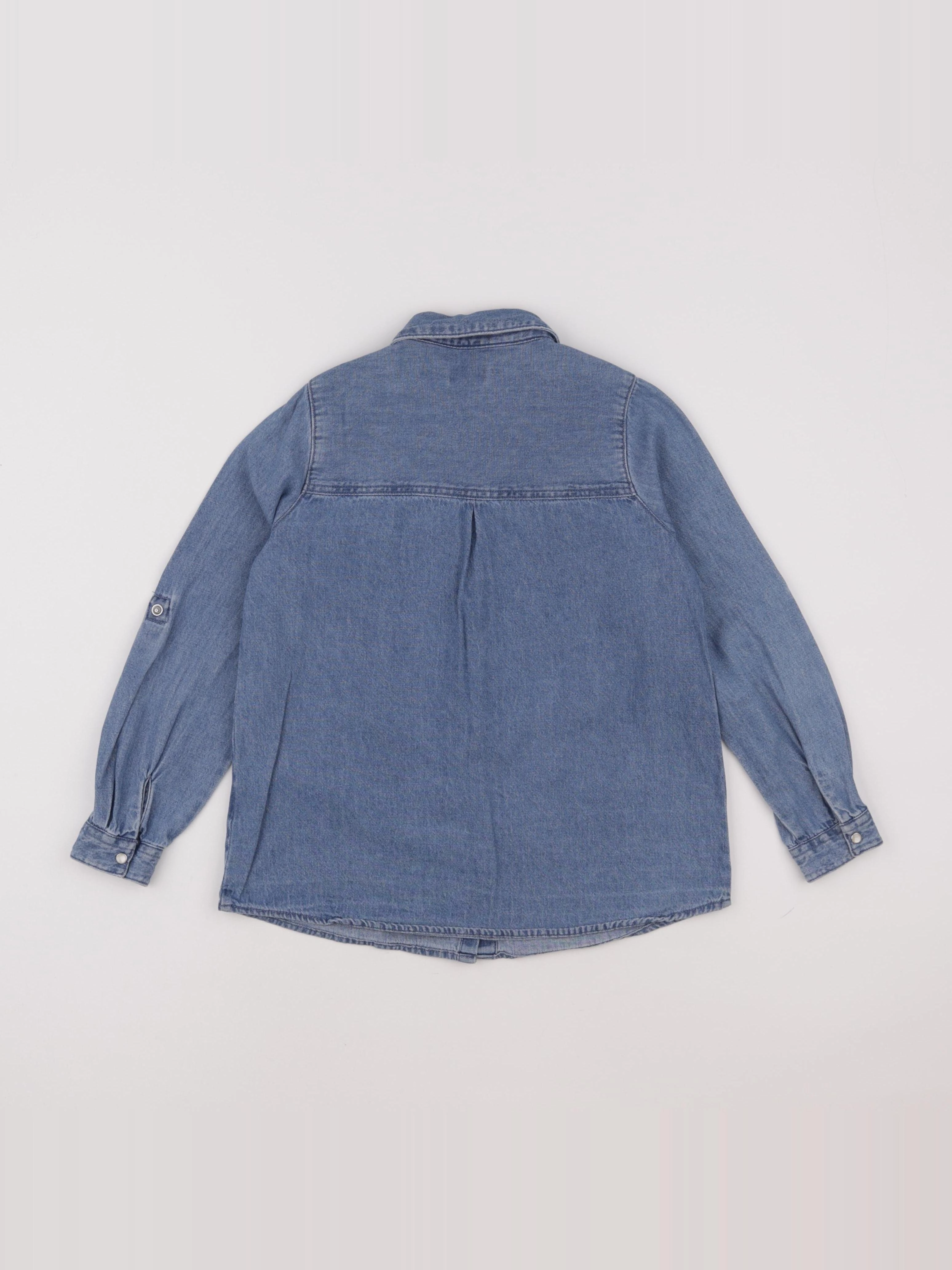 Vertbaudet - chemise bleu - 8 ans