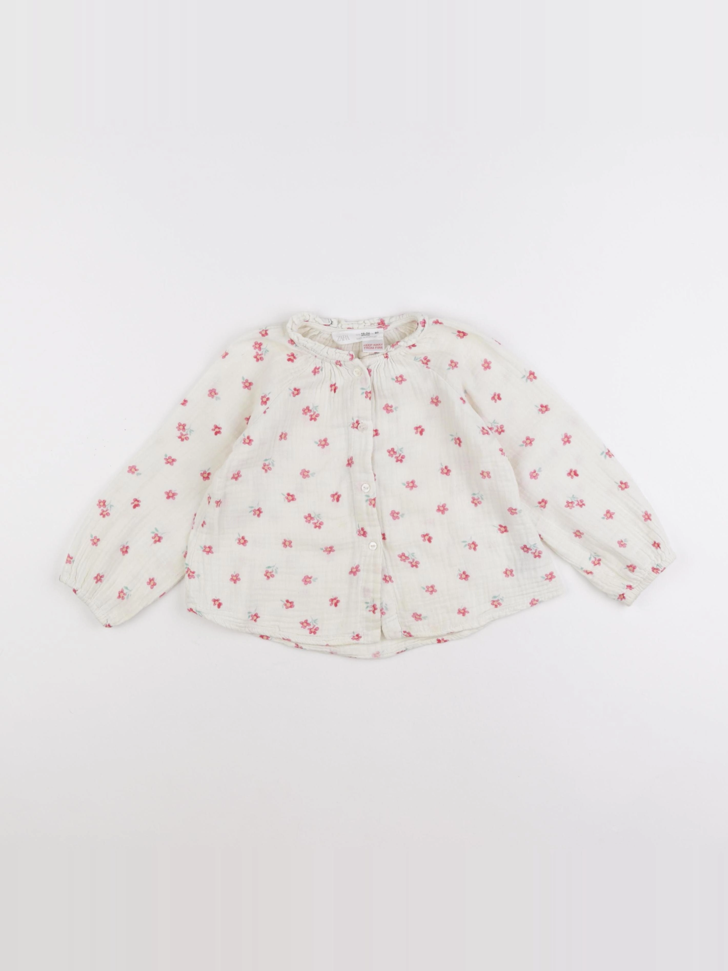 Zara - blouse beige - 18/24 mois