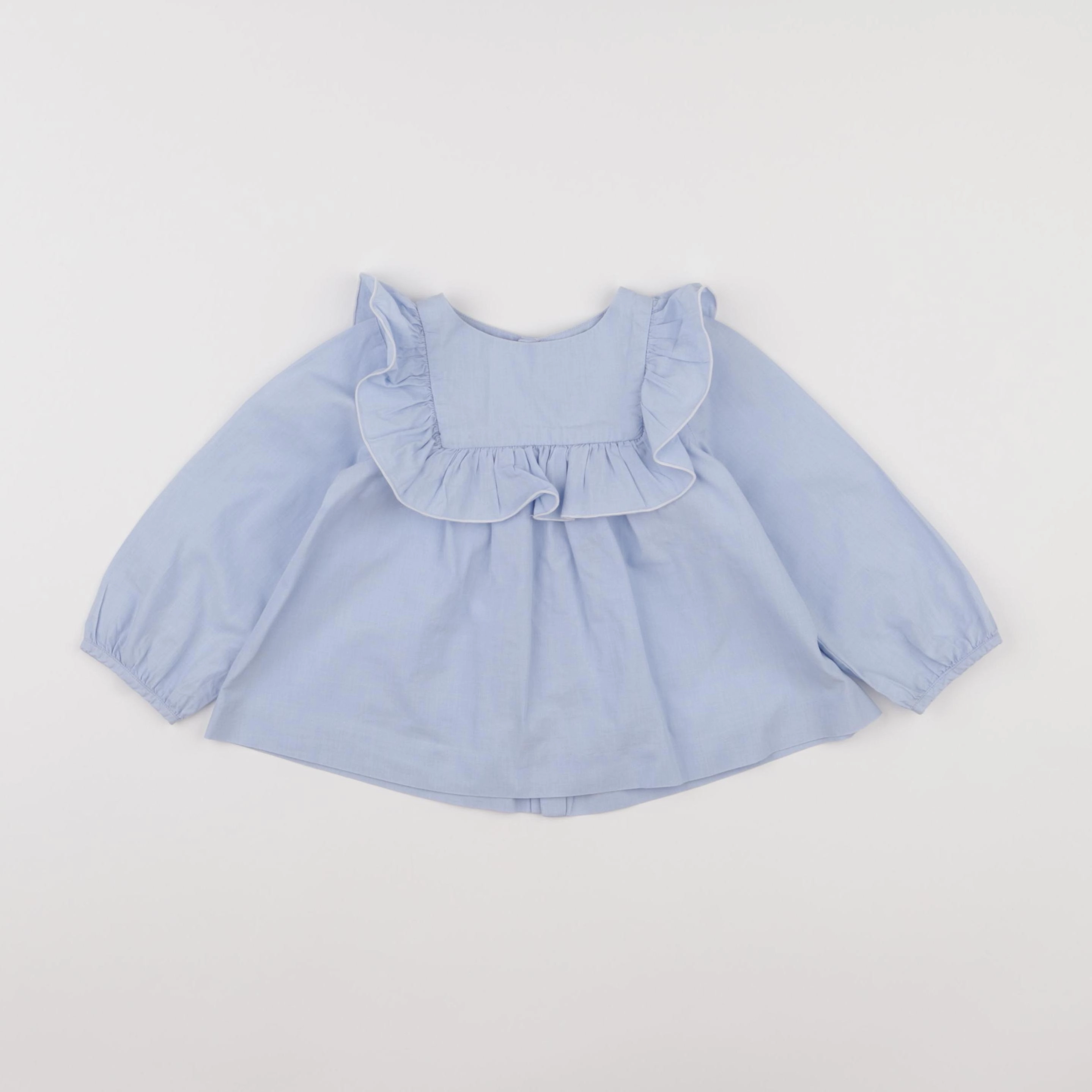 Jacadi - blouse bleu - 24 mois