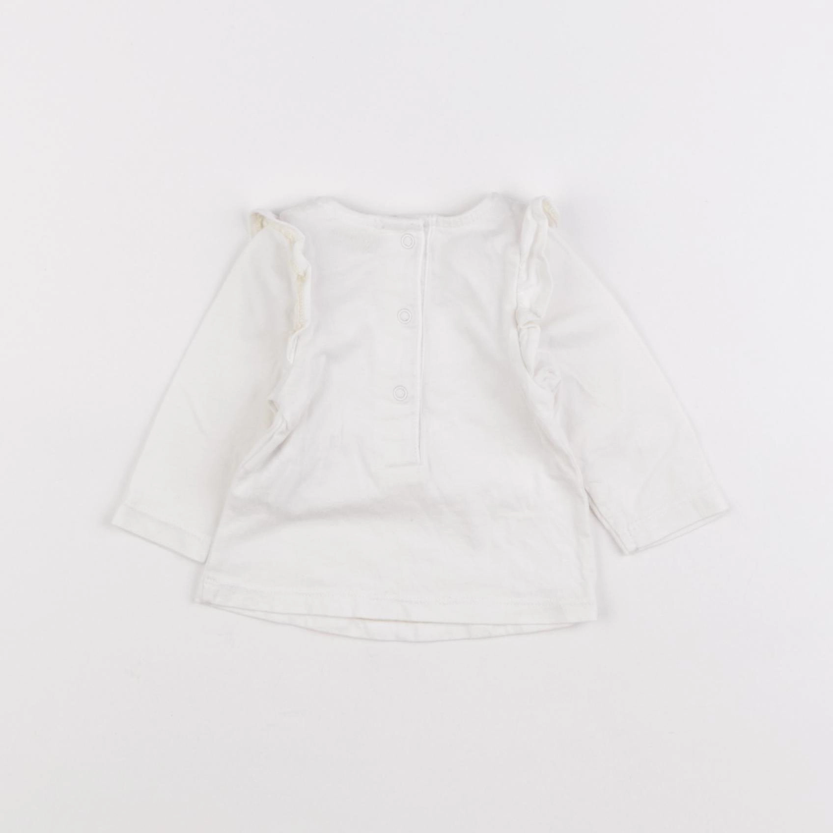 Tape à l'oeil - tee-shirt beige - 1 mois