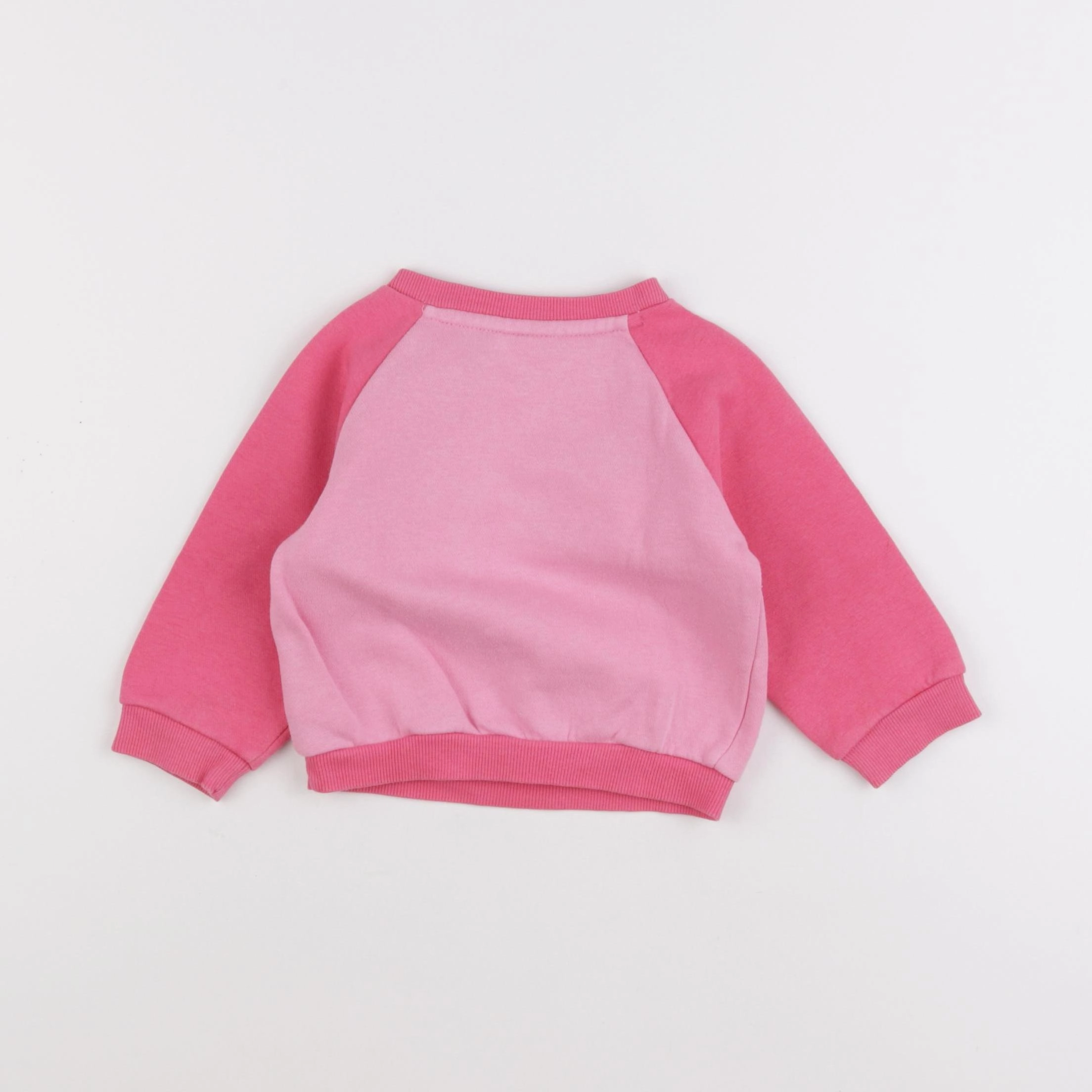 Adidas - sweat rose - 6 mois