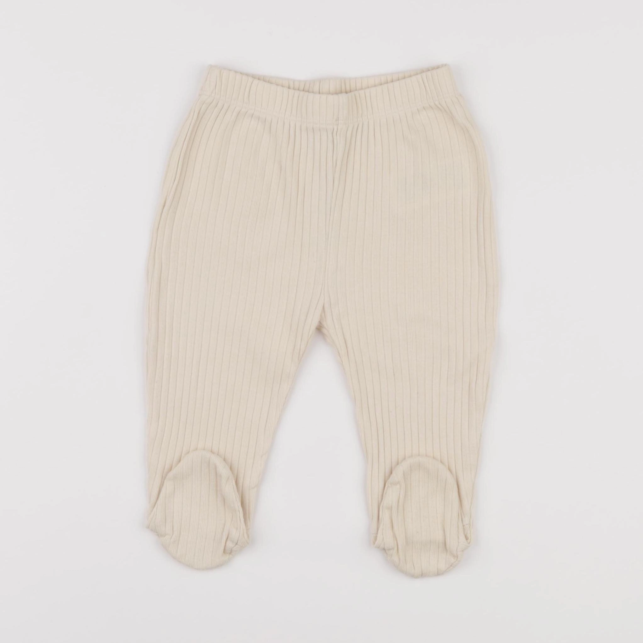 Vertbaudet - legging beige - 12 mois