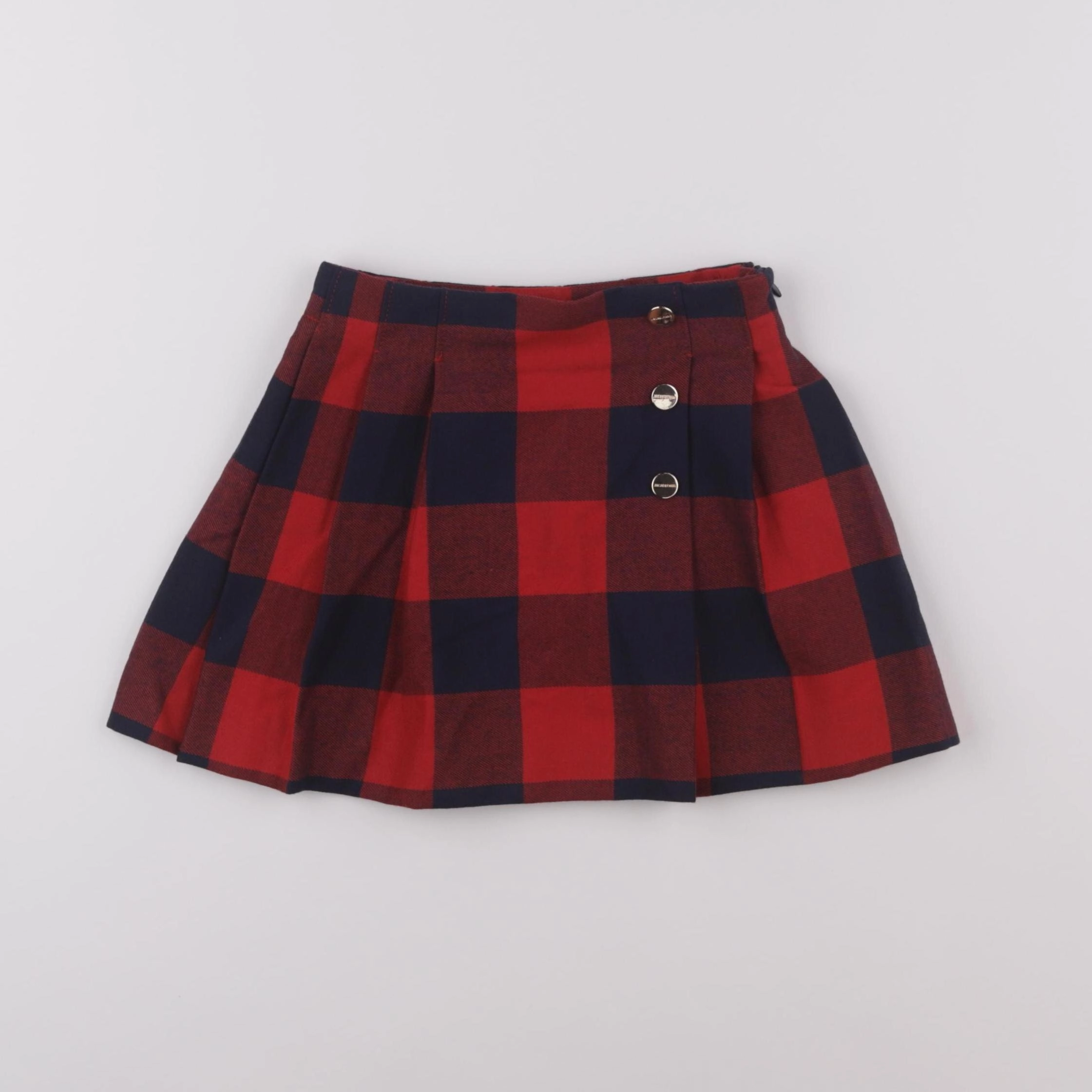 Jacadi - jupe rouge, bleu - 3 ans