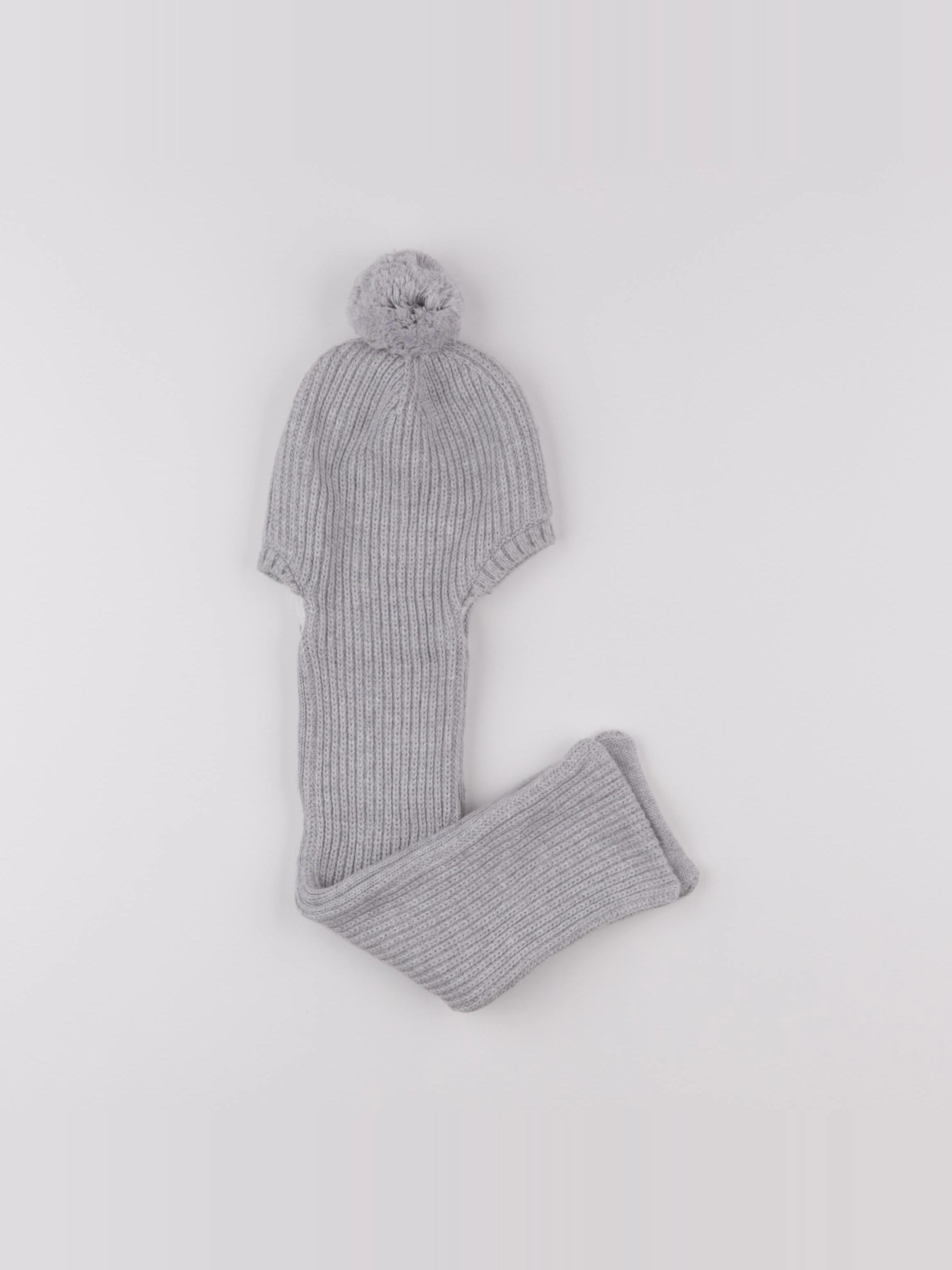 Jacadi - bonnet gris - 12 mois