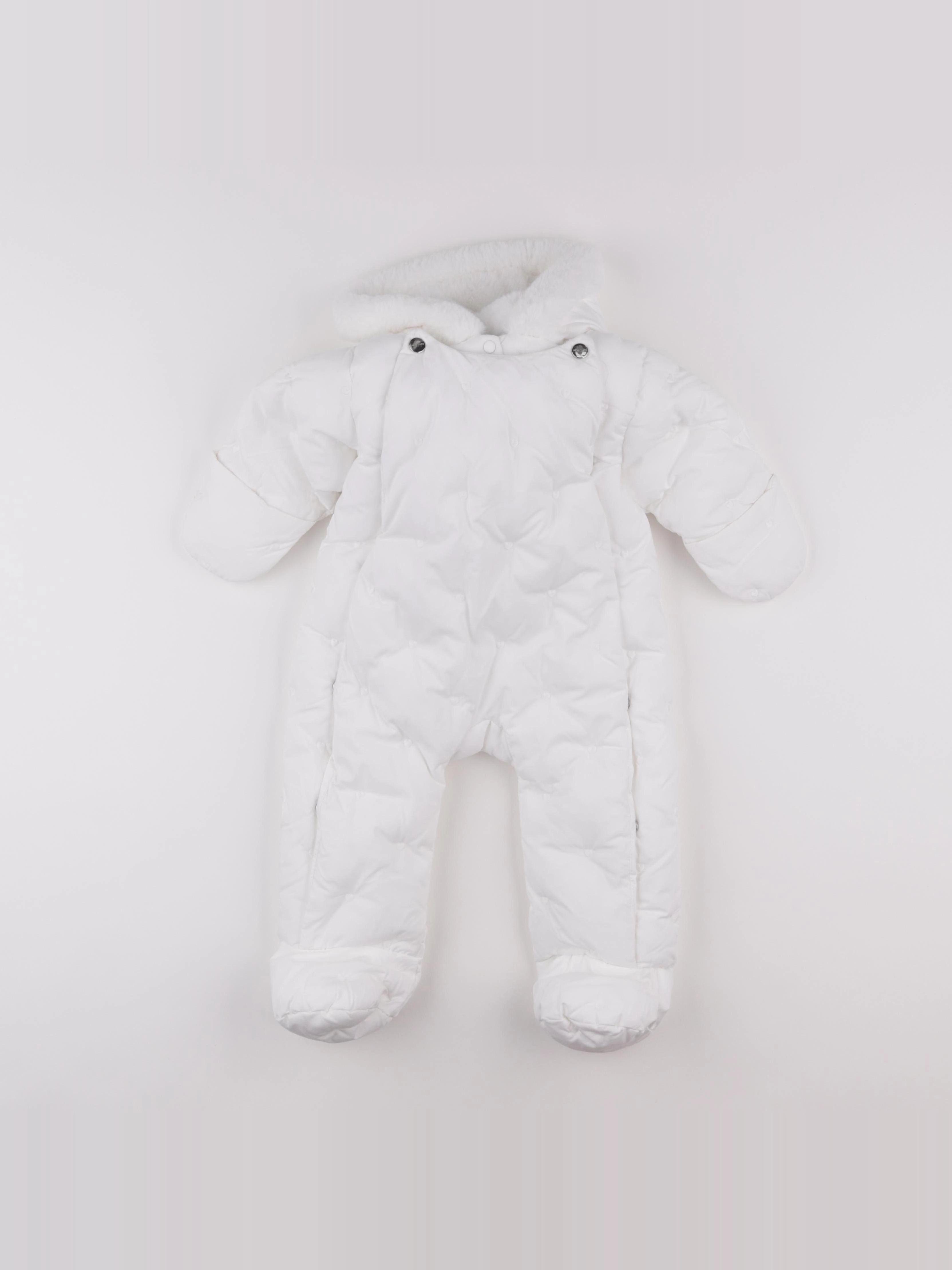 Jacadi - combi-pilote blanc - 12 mois