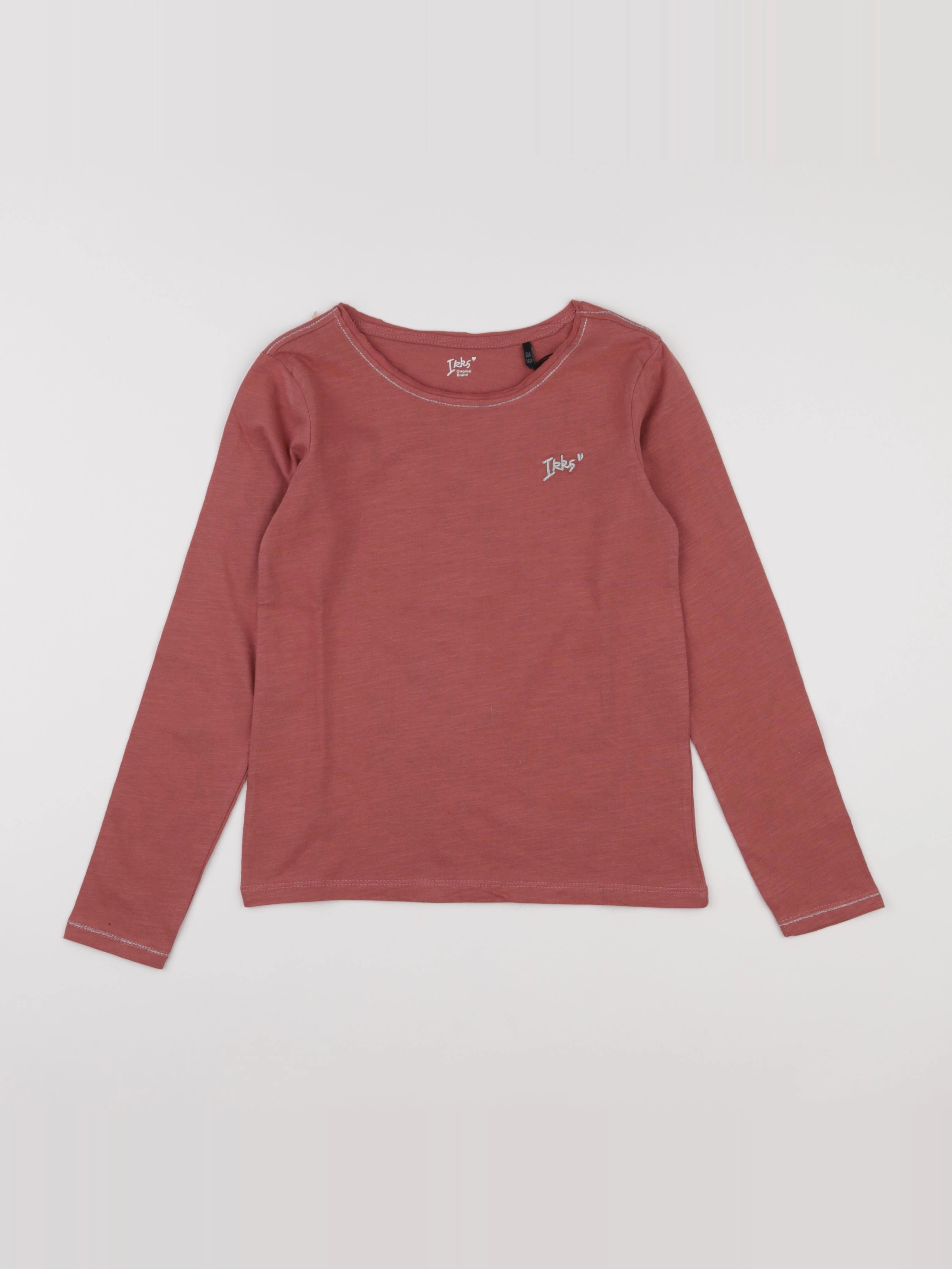 IKKS - tee-shirt rose - 10 ans