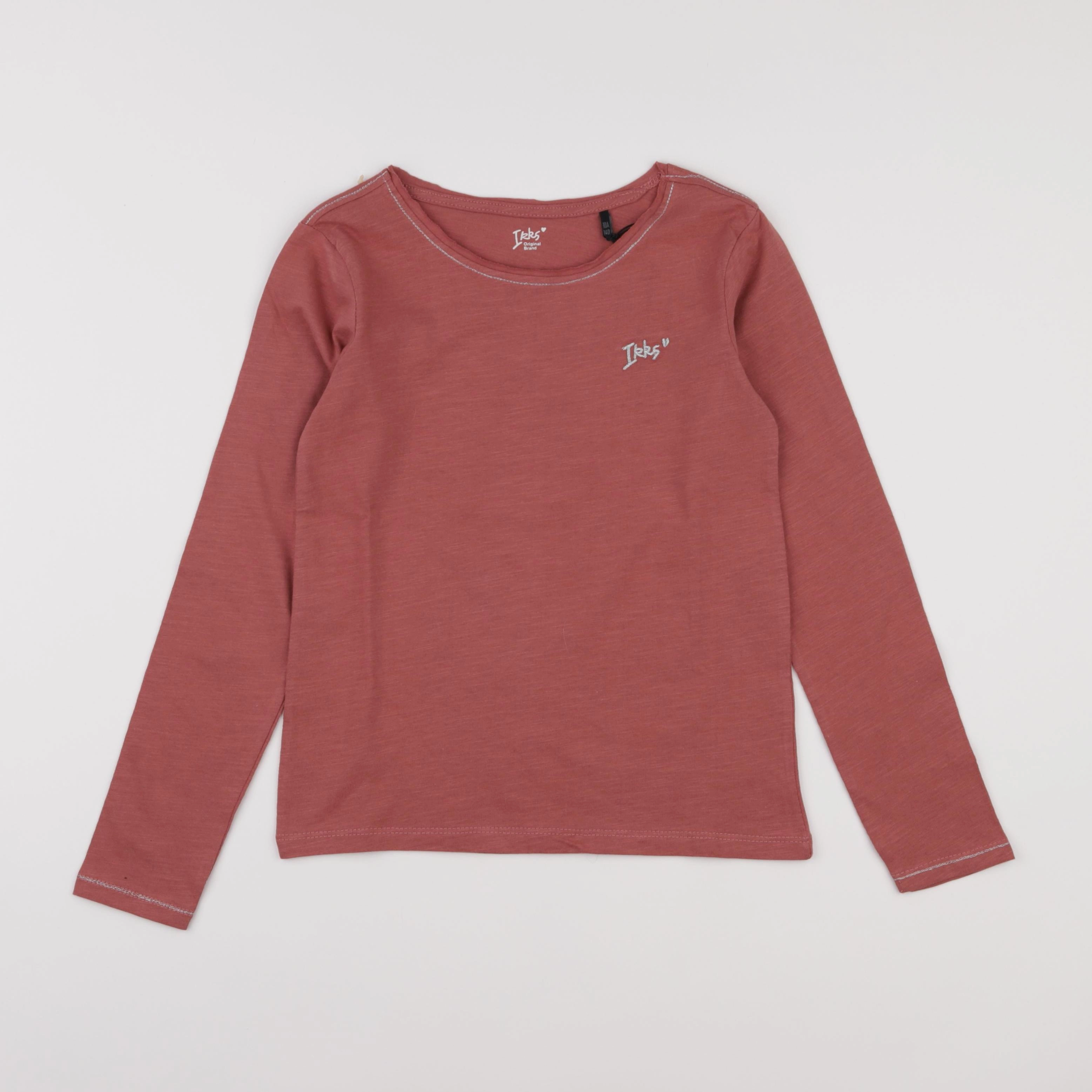 IKKS - tee-shirt rose - 10 ans
